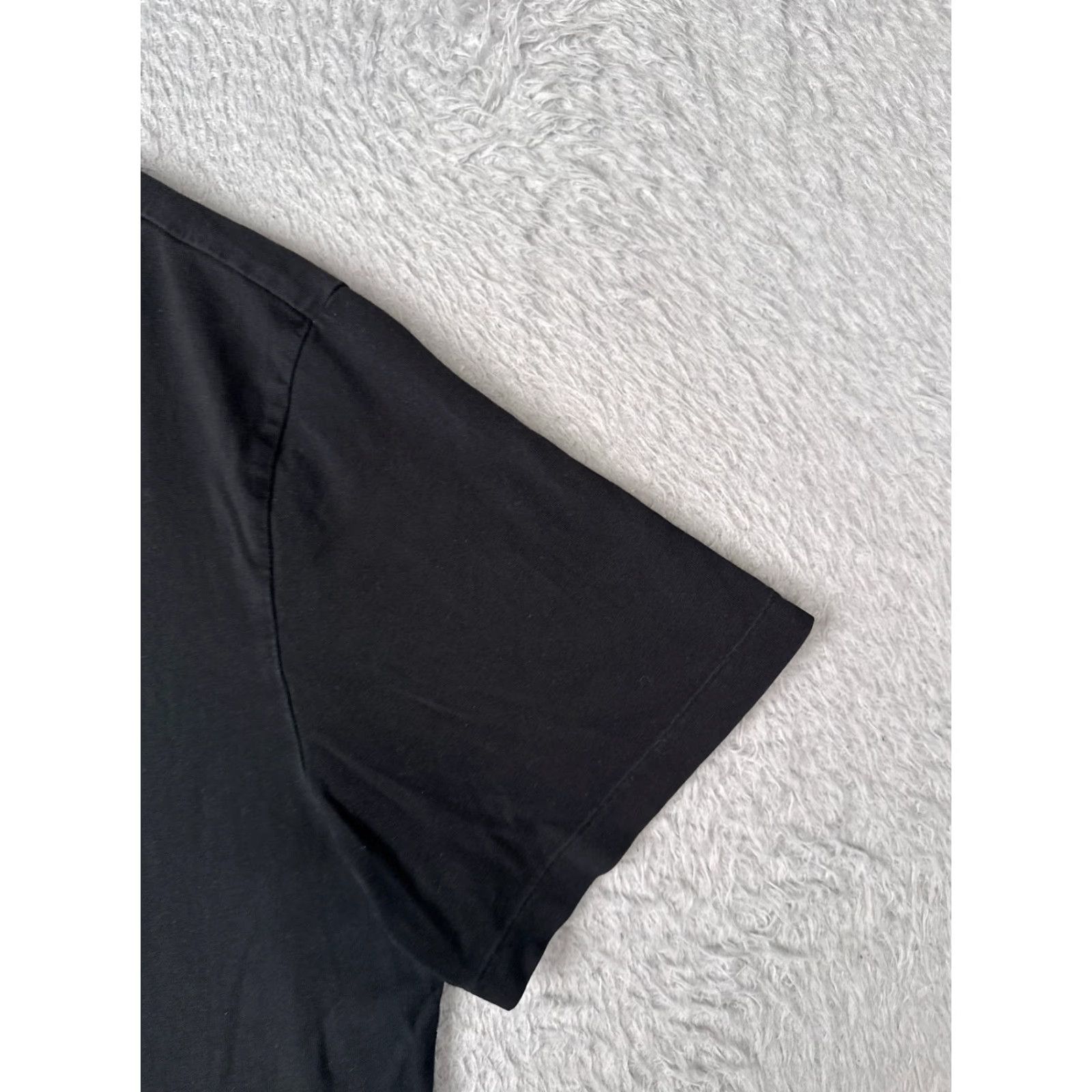 Ralph Lauren VINTAGE Polo Ralph Lauren Shirt Adult Large Black V-Neck 100% Cotton Short Sleeve READ Size US L / EU 52-54 / 3 - 2 Thumbnail