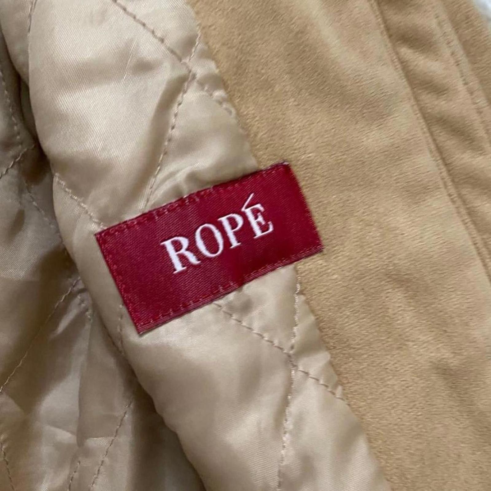 Other Whimsy core preppy style beige slim suede coat / jacket Size S / US 4 / IT 40 - 4 Thumbnail