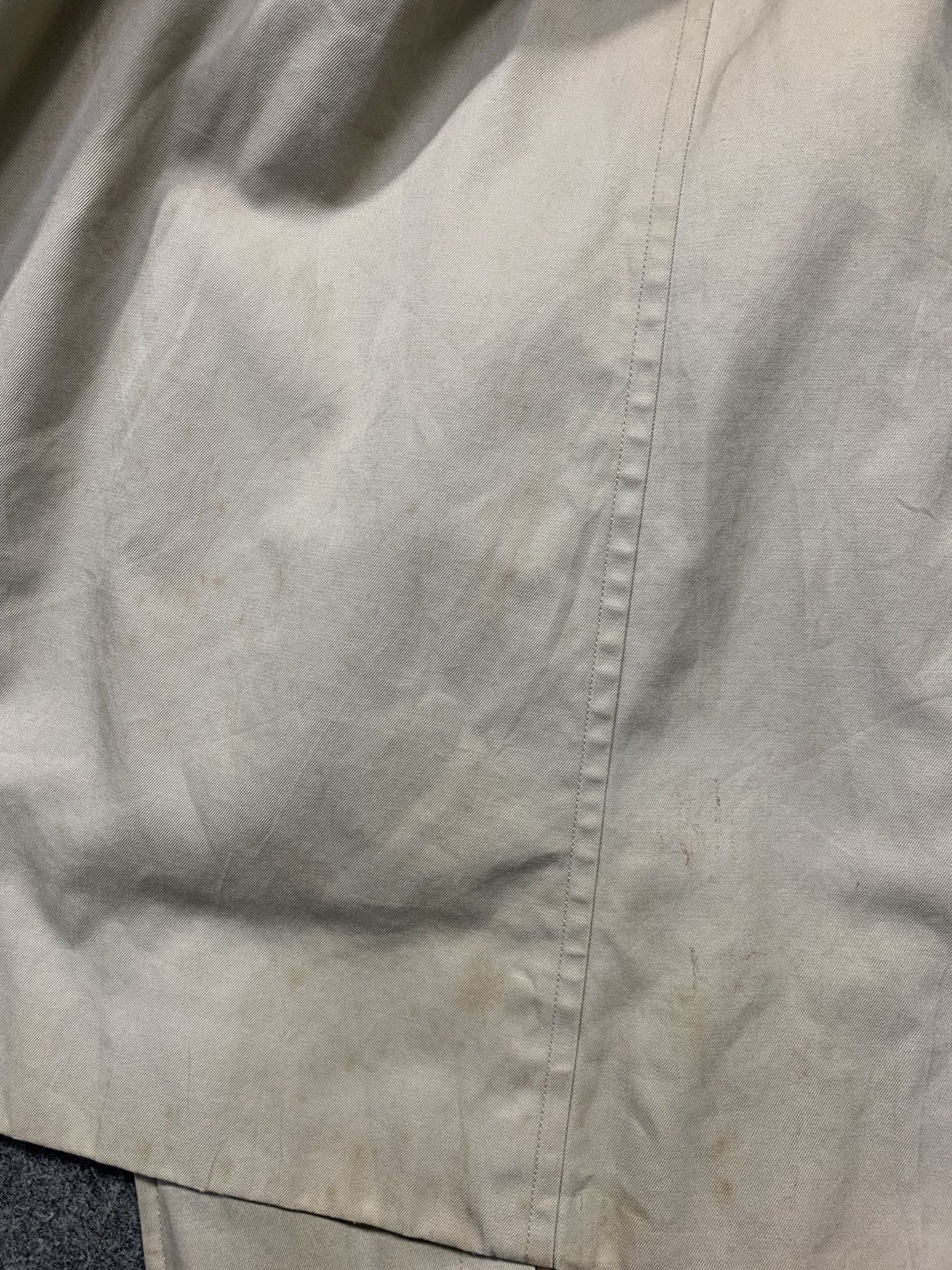 Burberry 90s Burberrys London Trech Coat Jacket Checked Monogram Size US M / EU 48-50 / 2 - 13 Thumbnail