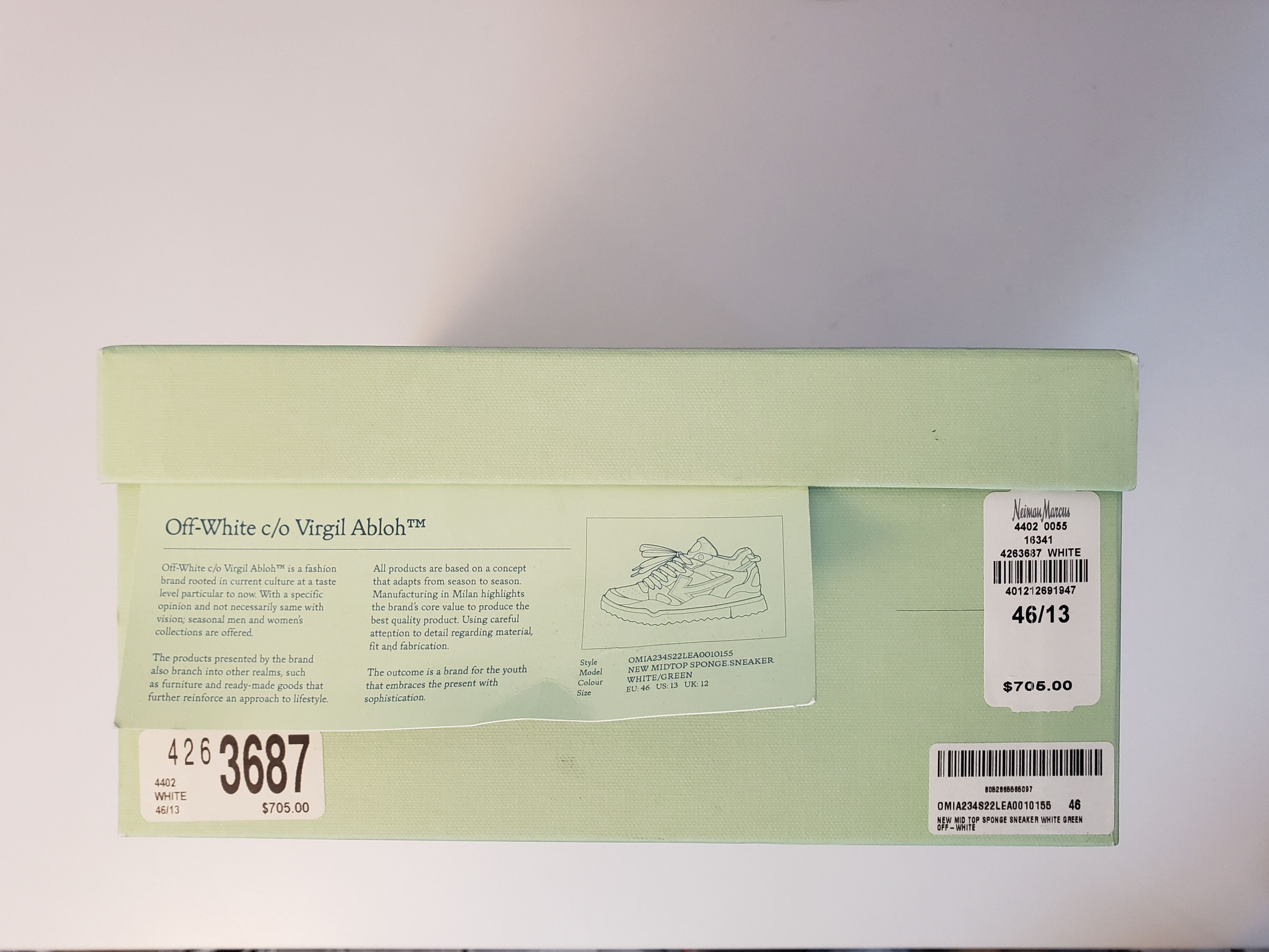 Off-White Off- White Sneaker Size US 13 / EU 46 - 5 Thumbnail