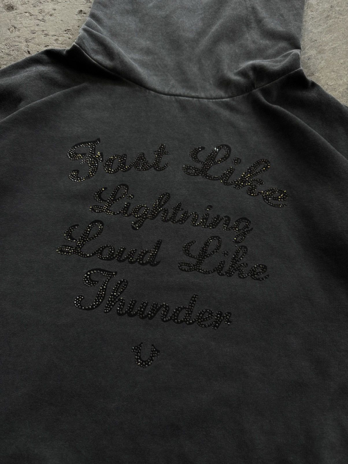 True Religion True Religion Rare Hoodie Washed Size US XS / EU 42 / 0 - 6 Thumbnail