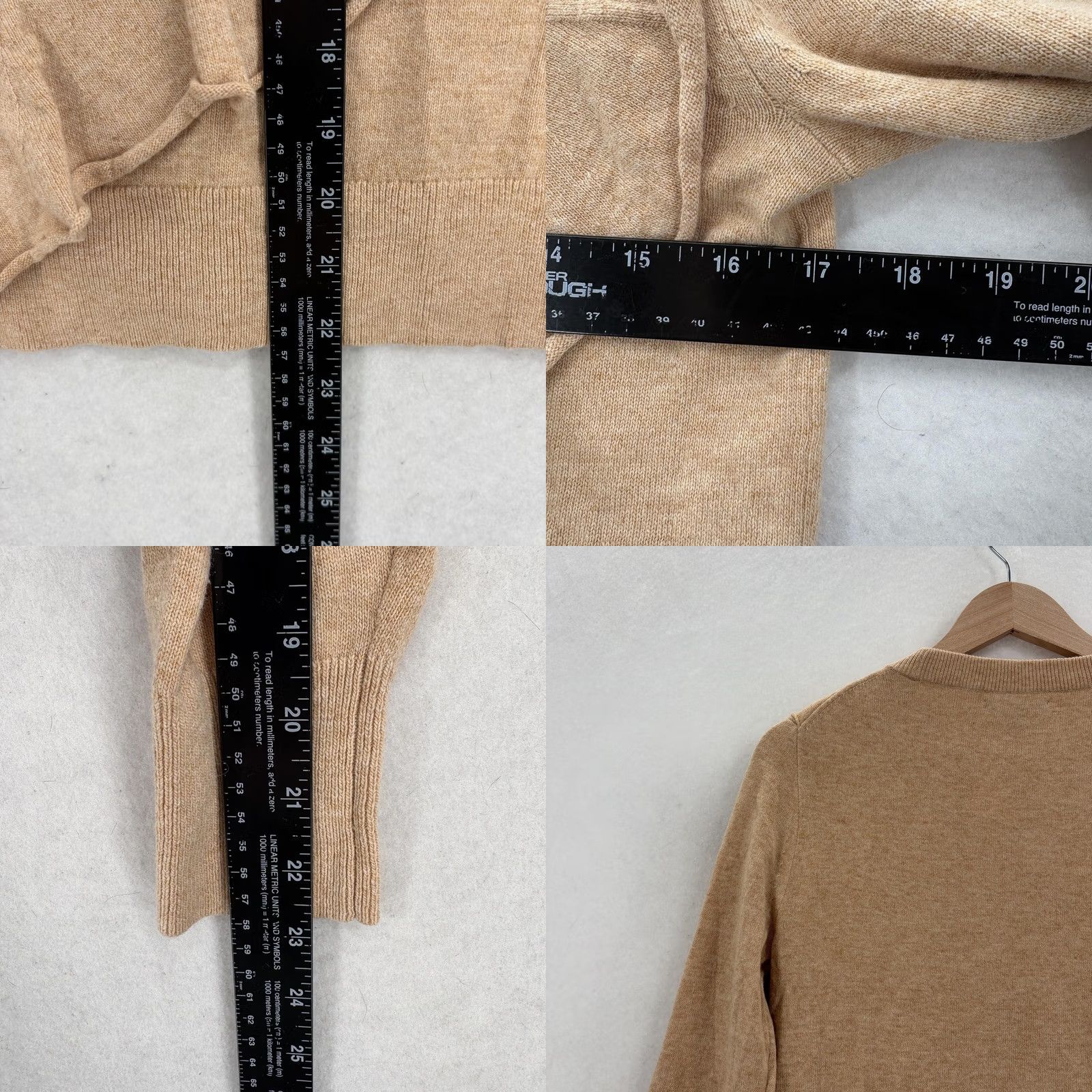 J.Crew J.CREW Mercantile Sweater Womens S Brown Ruffle Front Crew Neck Pullover NWT Merchants Knit Solid Casual Mens Womens Girls? Size S / US 4 / IT 40 - 8 Thumbnail