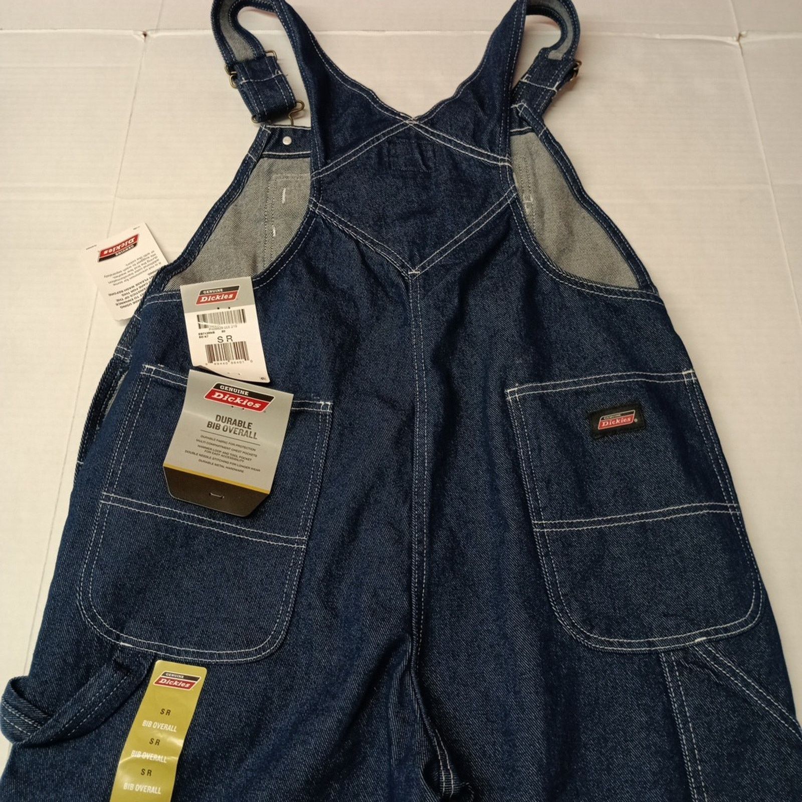 Dickies Dickies Bib Overalls Men's S R Relaxed Ultra Tough Workwear Size US 38 / EU 54 - 10 Thumbnail