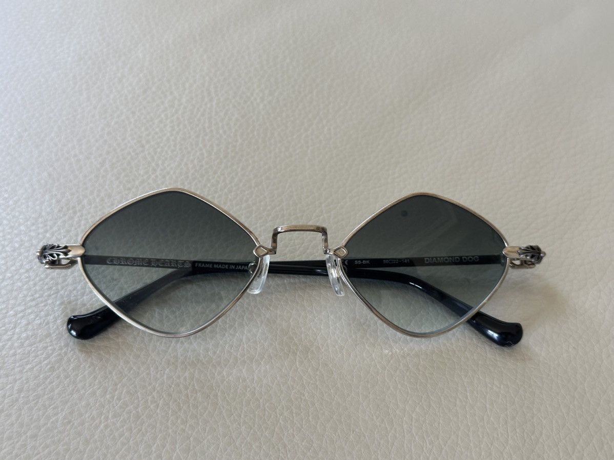 Chrome Hearts Diamond Dog Sunglasses Size ONE SIZE - 1 Thumbnail