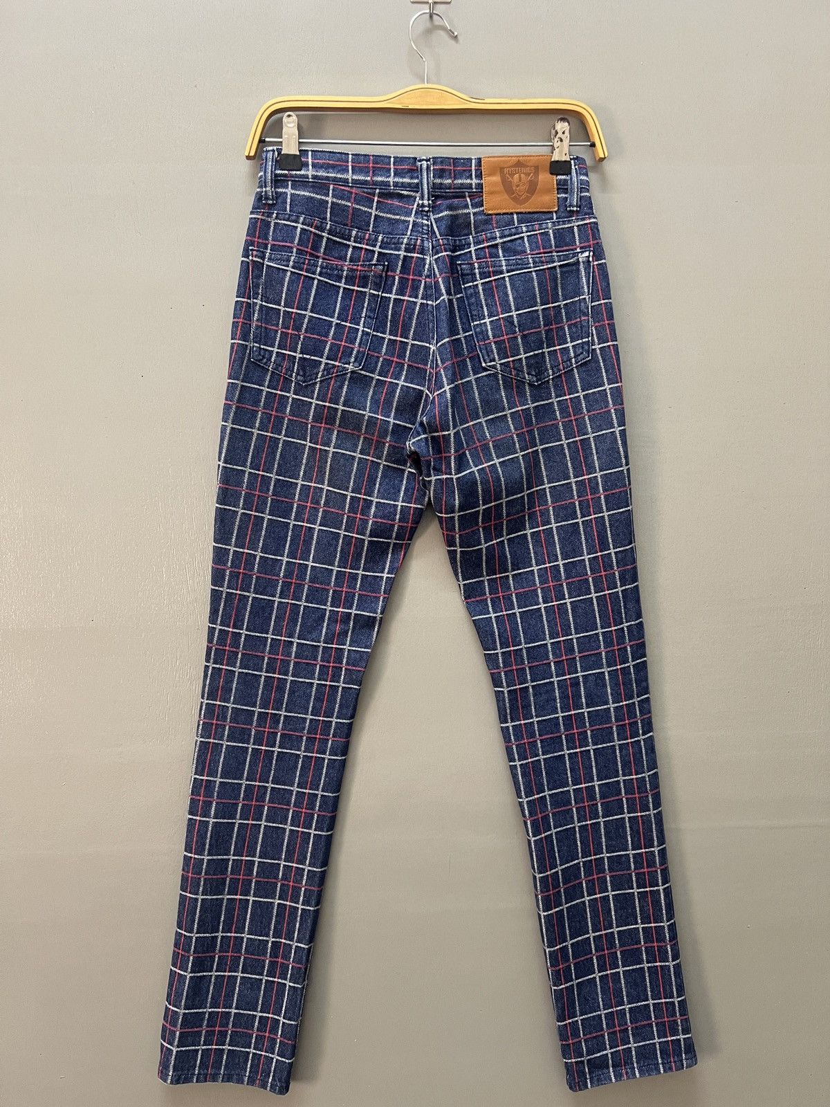 Hysteric Glamour Hysteric Glamour Checkered Denim Pant Size 27" / US 4 / IT 40 - 2 Thumbnail