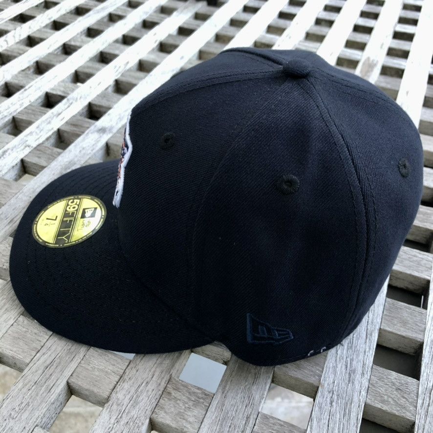 New Era Detroit Tigers Tiger Face WS Patch CAP USA NYC Hat 7 1/4 Size ONE SIZE - 4 Thumbnail