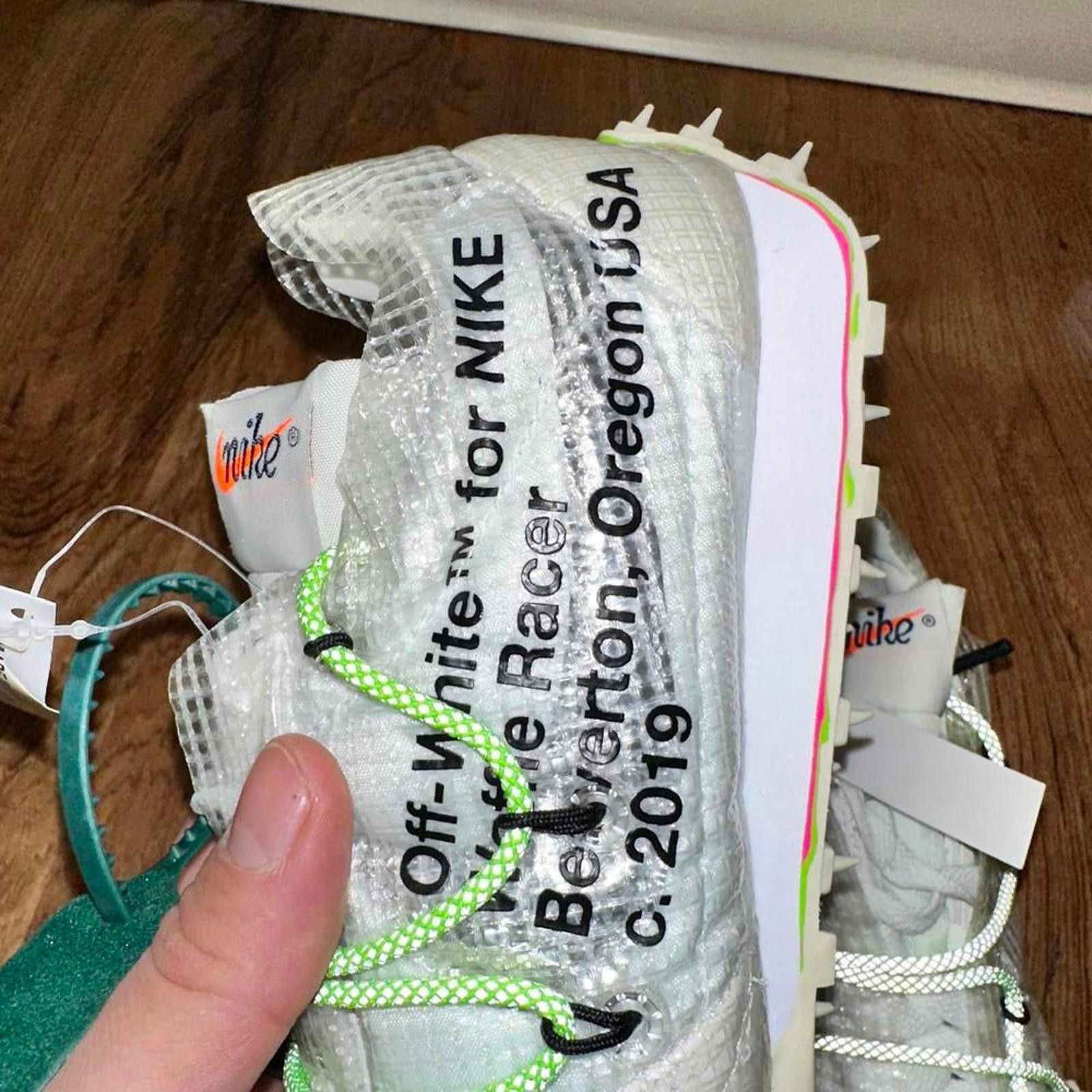 Nike Nike Waffle Racer Off-White White (Women's) Size US 11.5 / IT 41.5 - 7 Thumbnail