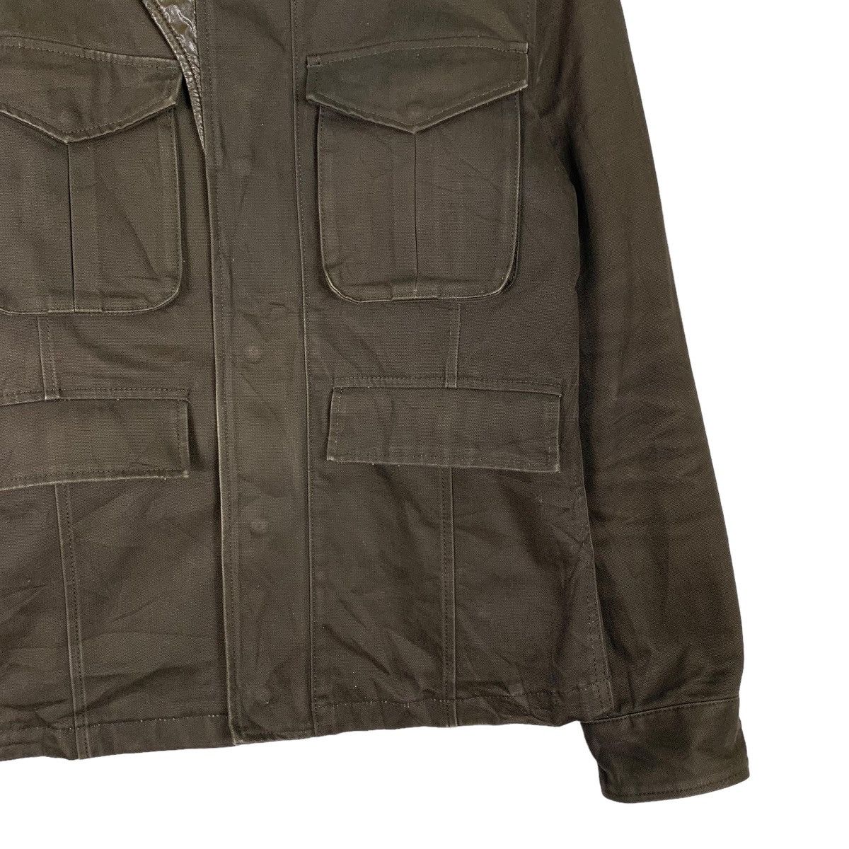 Japanese Brand HIGH STREET Four Pocket Chore Jacket Casual Outfit #1106-C50 Size US M / EU 48-50 / 2 - 4 Thumbnail