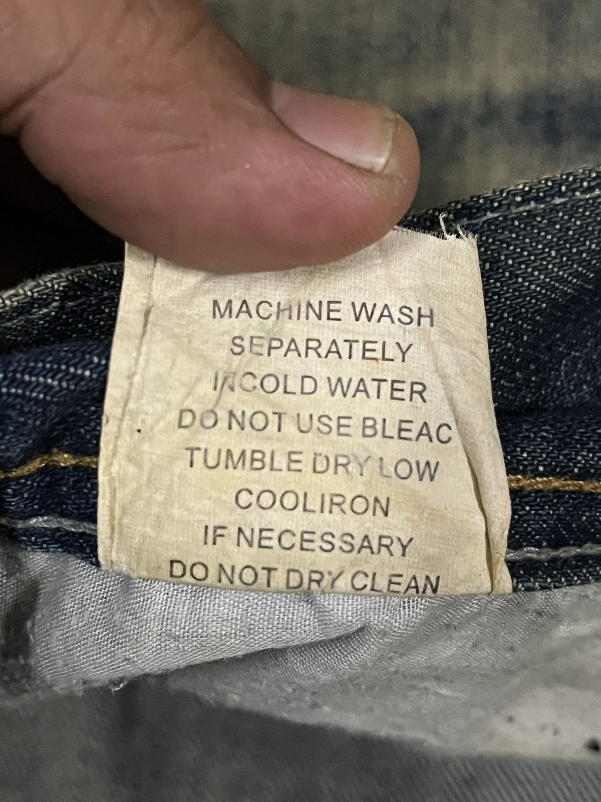 If Six Was Nine Vintage America First Baggy Denim Size US 33 - 12 Thumbnail