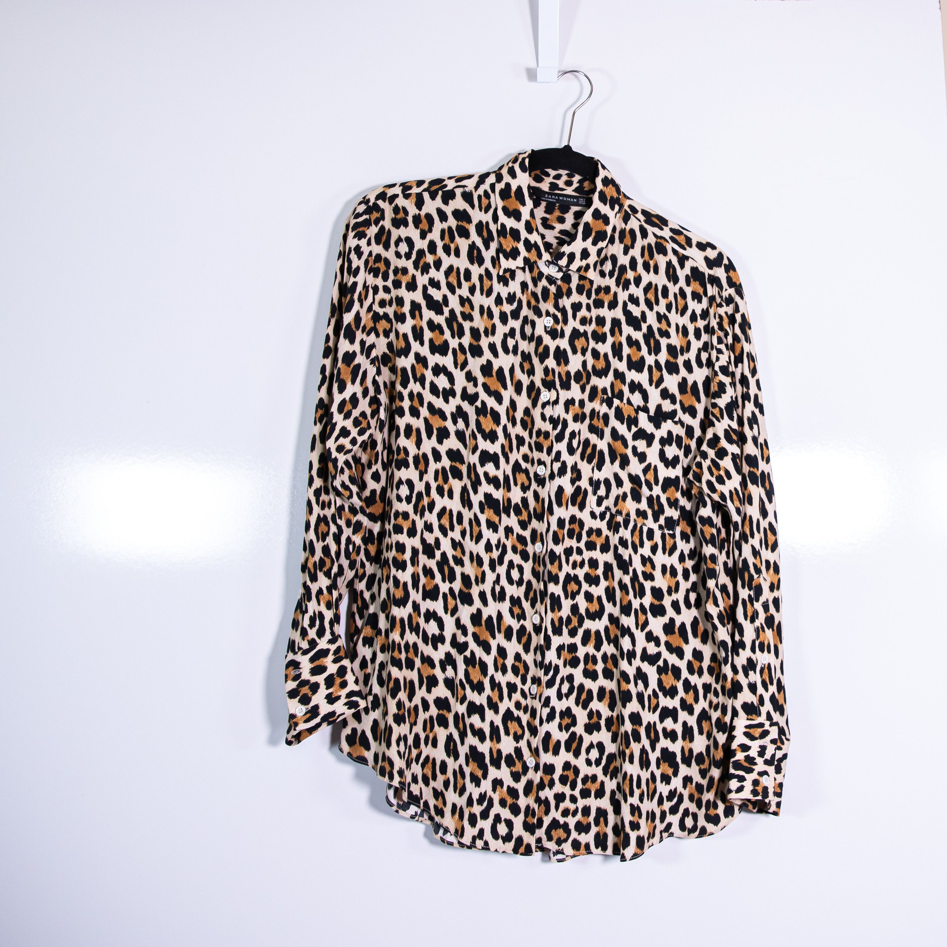 Zara Zara Woman Cheetah Leopard Animal Print Size S / US 4 / IT 40 - 1 Thumbnail