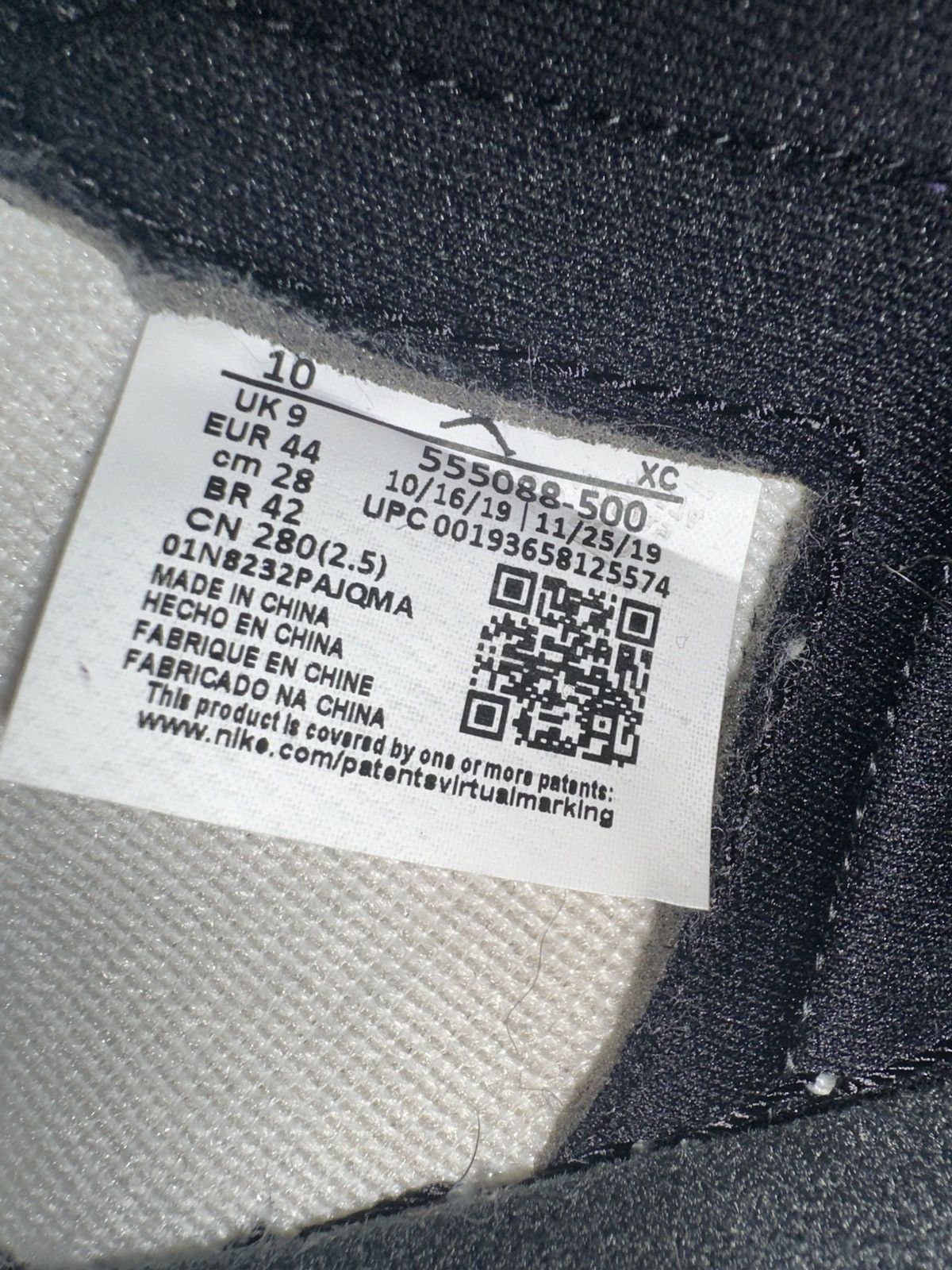 Jordan Brand × Nike Nike Jordan 1 Retro High OG Court Purple 2.0 (Never Worn) Size US 10 / EU 43 - 8 Thumbnail