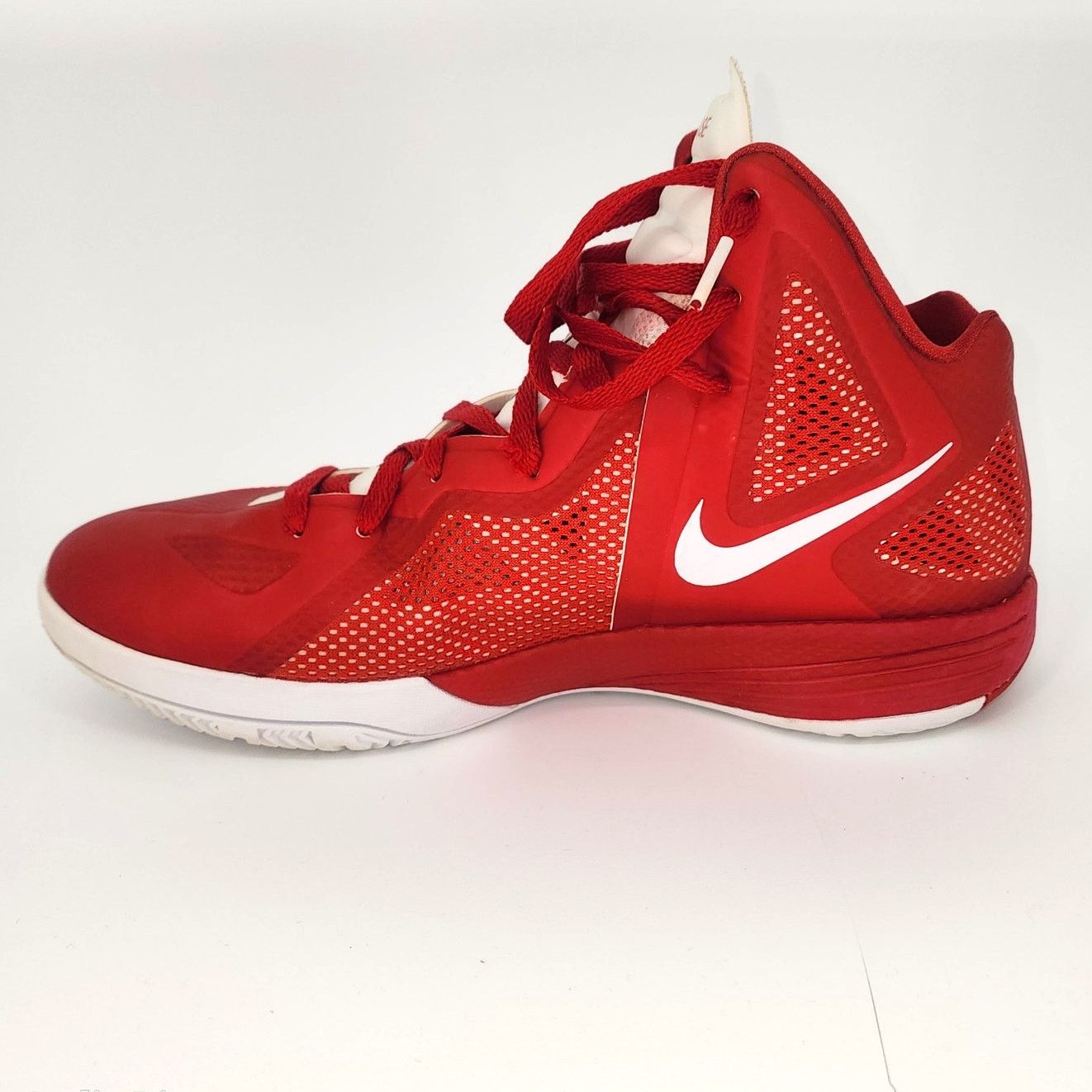 Nike Nike Hyperdunk 2014 Red White Basketball Shoes Men’s 8.5 Size US 8.5 / EU 41-42 - 2 Thumbnail