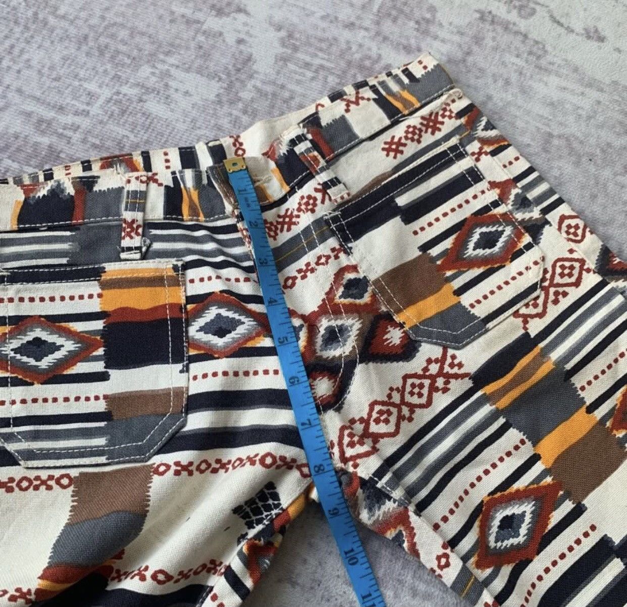 Edwin BELL BOTTOM🔥Very Rare Archival EDWIN NAVAJO JEANS F9 Size US 27 - 19 Thumbnail