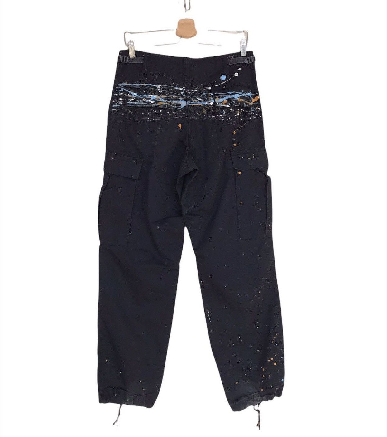 Vintage 💥Final Drop💥Vintage America Painted Cargo Pant Size US 31 - 3 Thumbnail