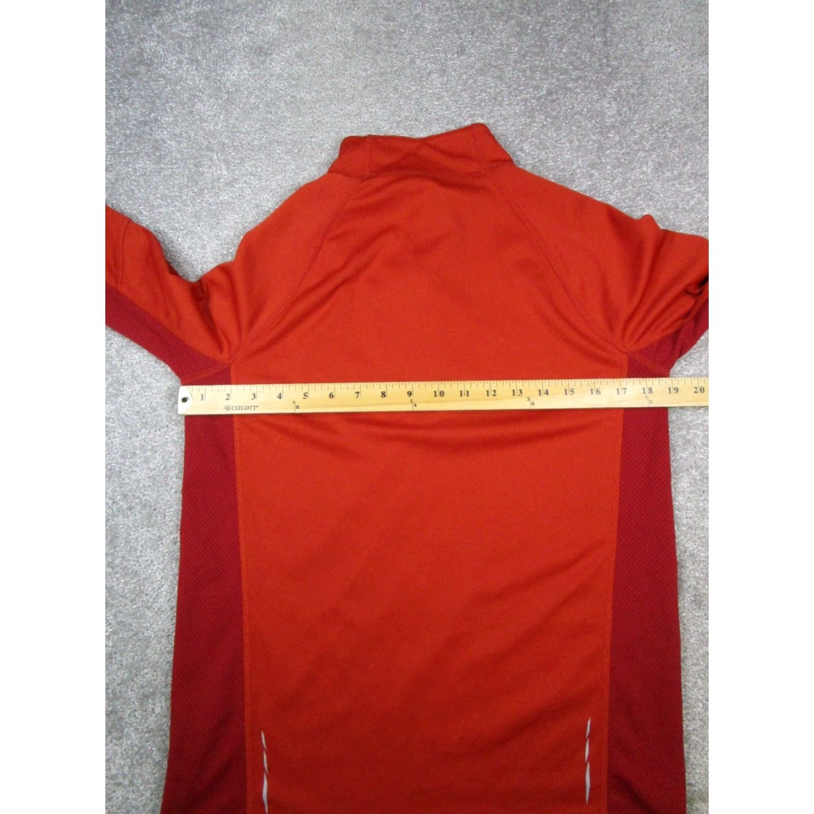 Vintage L.L.Bean Sweater Mens Small Red Hiking Quarter Zip Shirt Size US S / EU 44-46 / 1 - 4 Thumbnail
