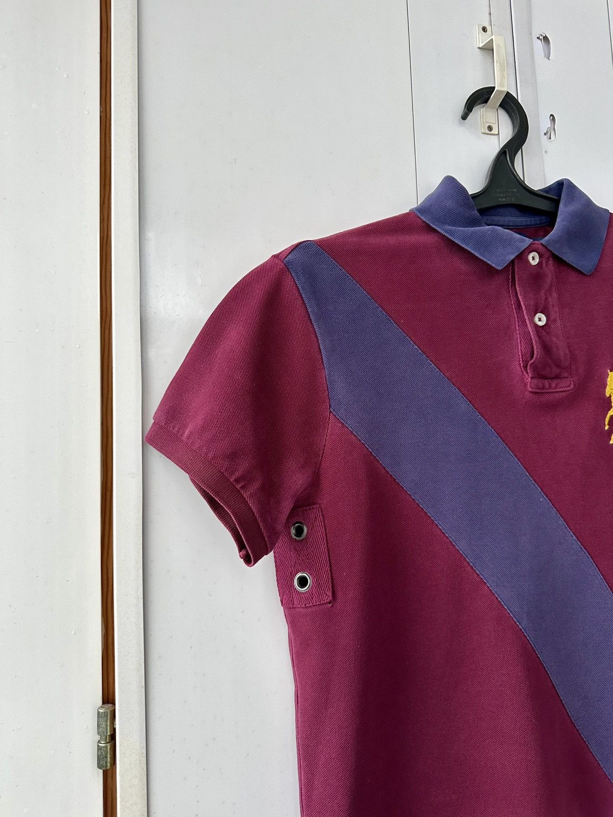 Polo Ralph Lauren Polo Ralph Lauren Yellow Big Logo Red Polos Size US M / EU 48-50 / 2 - 4 Thumbnail
