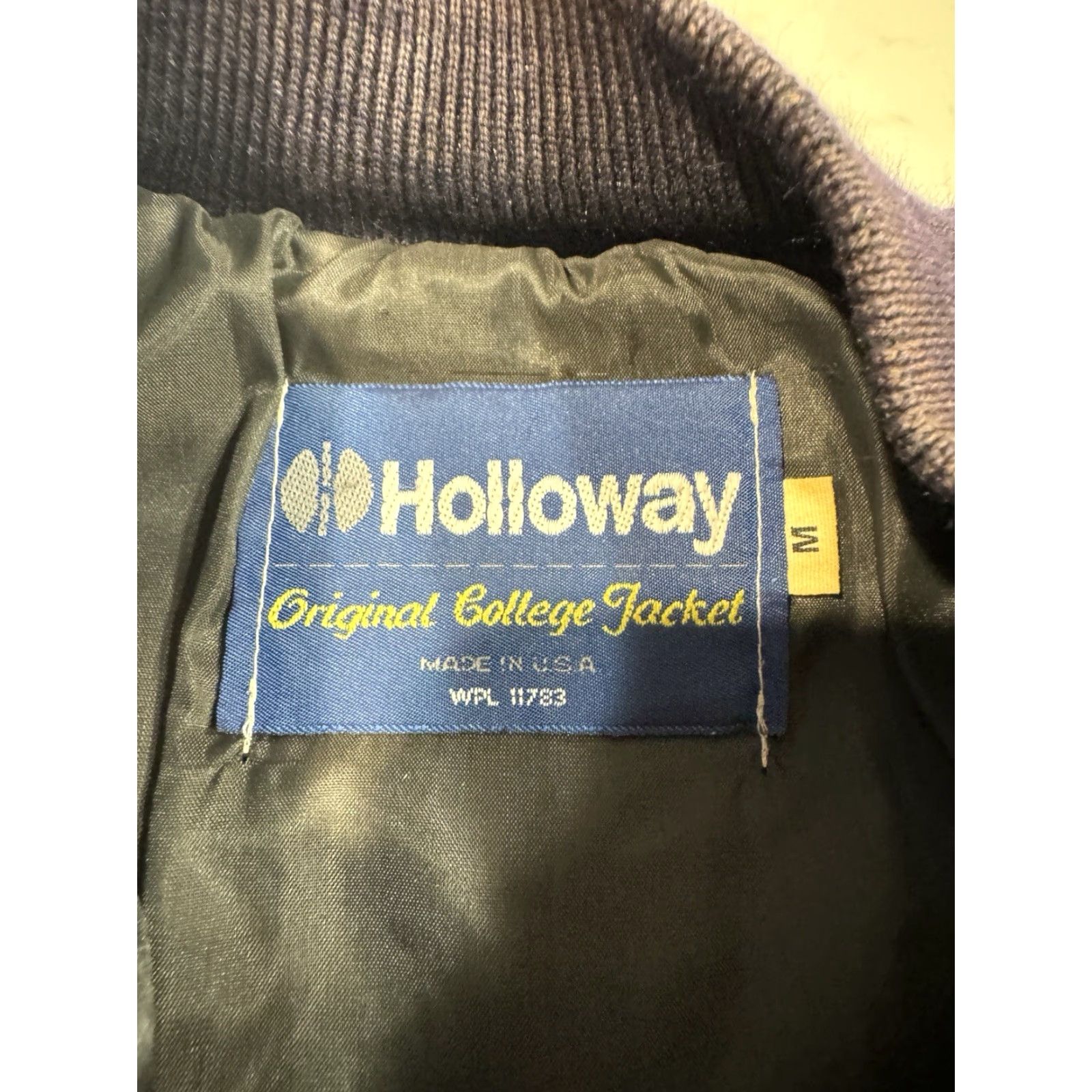 Holloway VTG 1997 Lazzara Yachts Holloway Varsity Wool Navy Blue Jacket M Shirt? Size US M / EU 48-50 / 2 - 6 Thumbnail