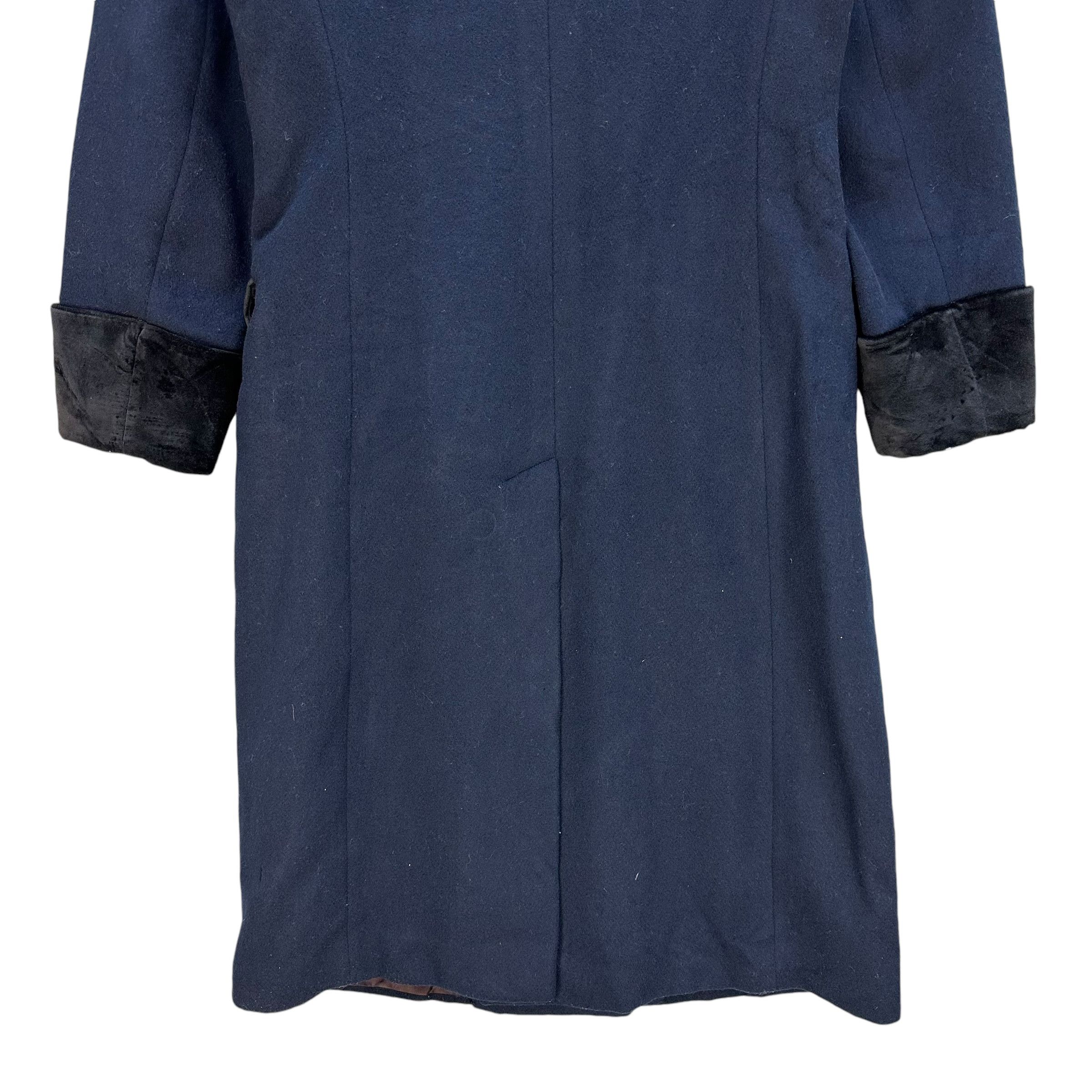 Christian Dior Monsieur 80's CHRISTIAN DIOR Double Breasted Wool Long Coat #A52-1213 Size S / US 4 / IT 40 - 16 Thumbnail