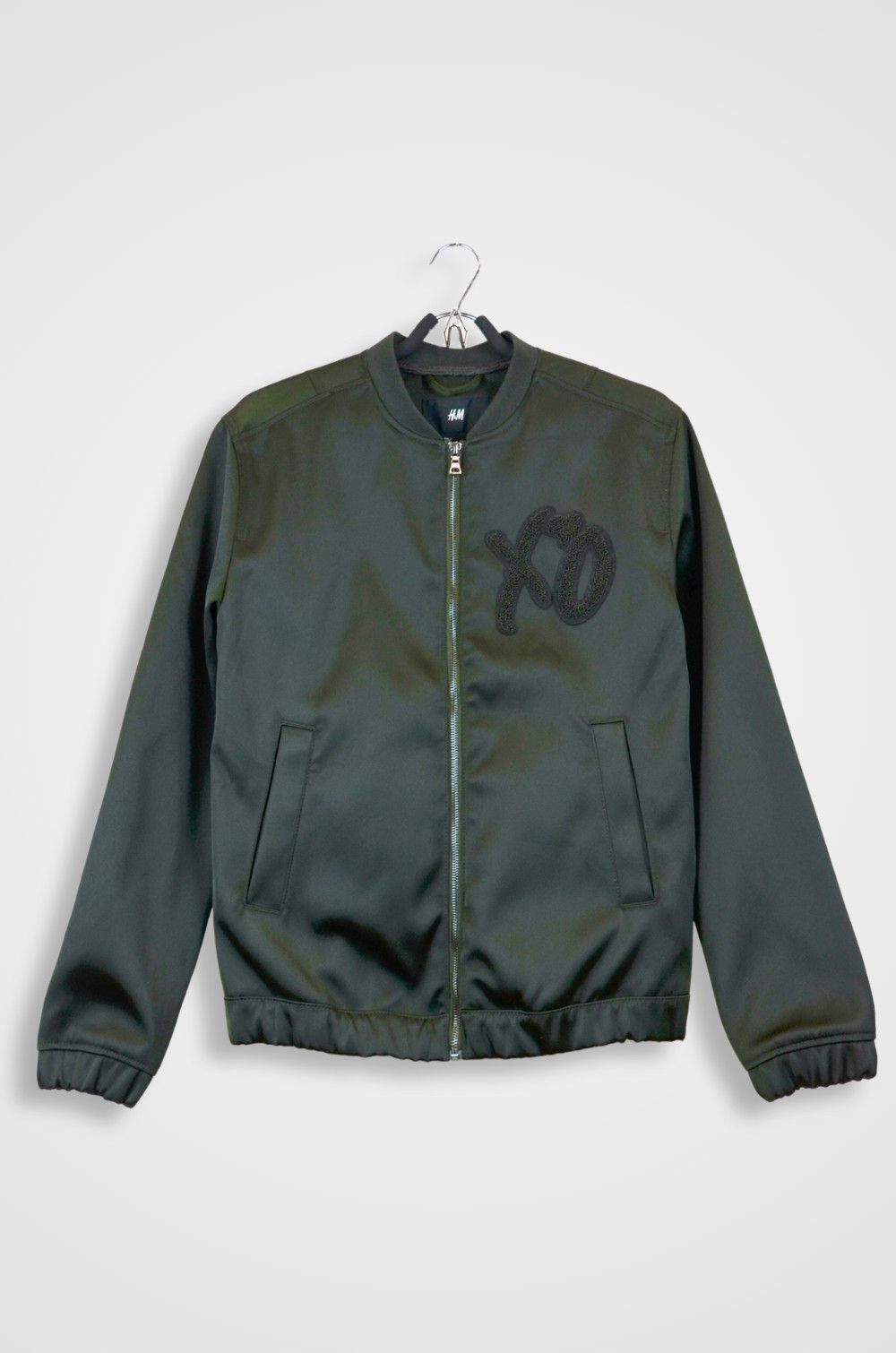 H&M H&M x The Weeknd XO Nylon Varsity Bomber Jacket (S) Size US S / EU 44-46 / 1 - 1 Thumbnail