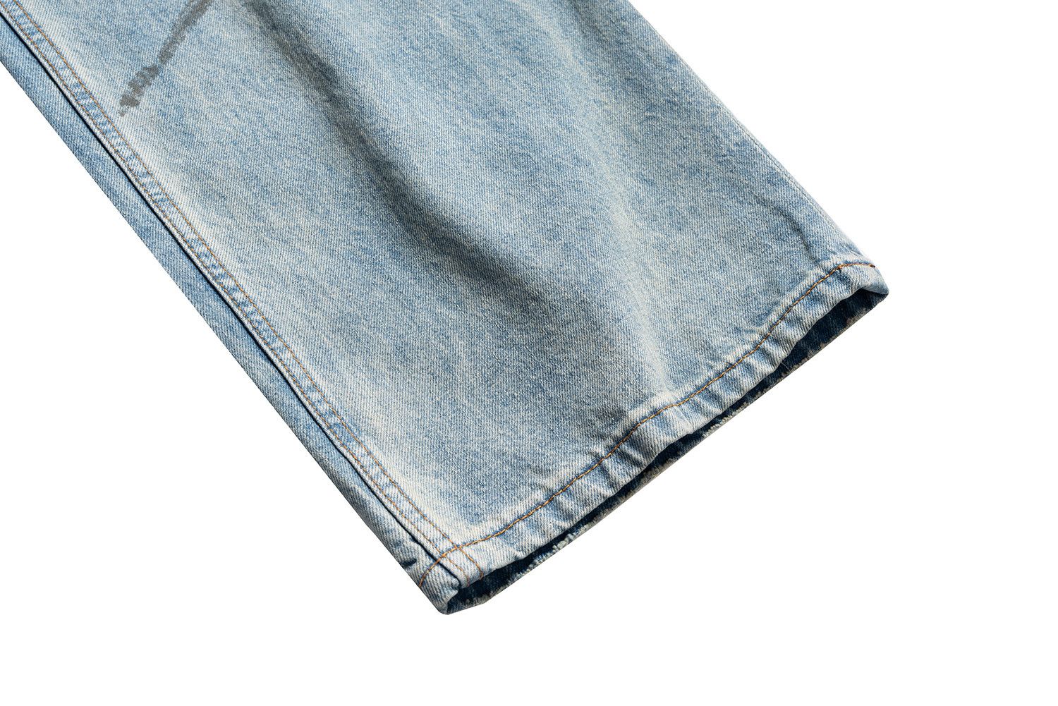 Japanese Brand × Jean Vintage Mud Dyed Dirty Baggy Jeans Size US 30 / EU 46 - 6 Thumbnail