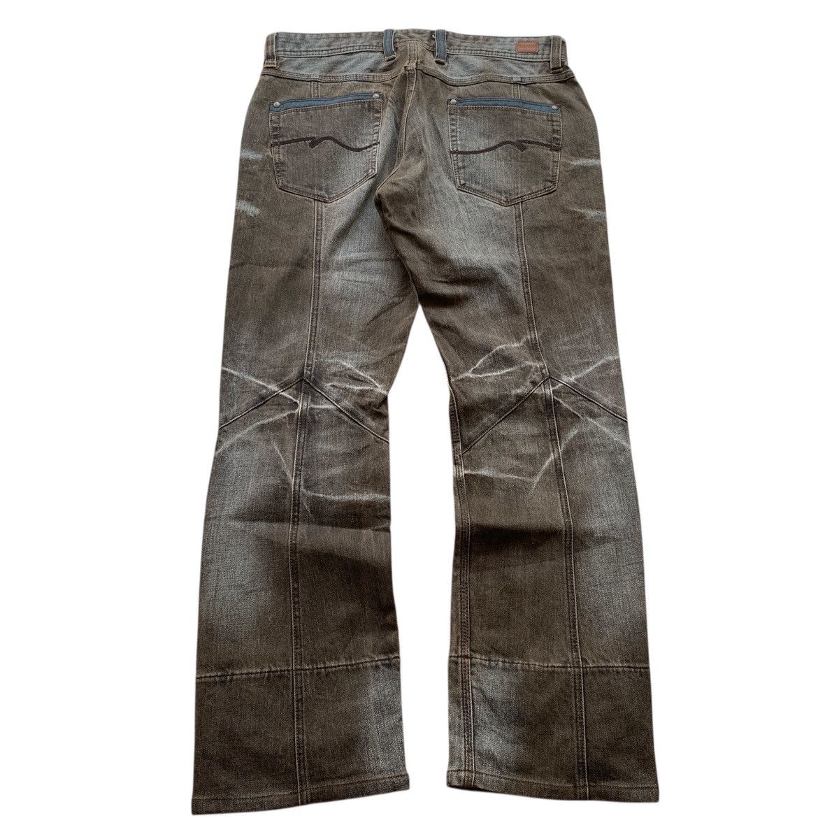 Japanese Brand 2000s Nicole Club For Men Clawmark Jeans Pants Size US 33 - 14 Thumbnail