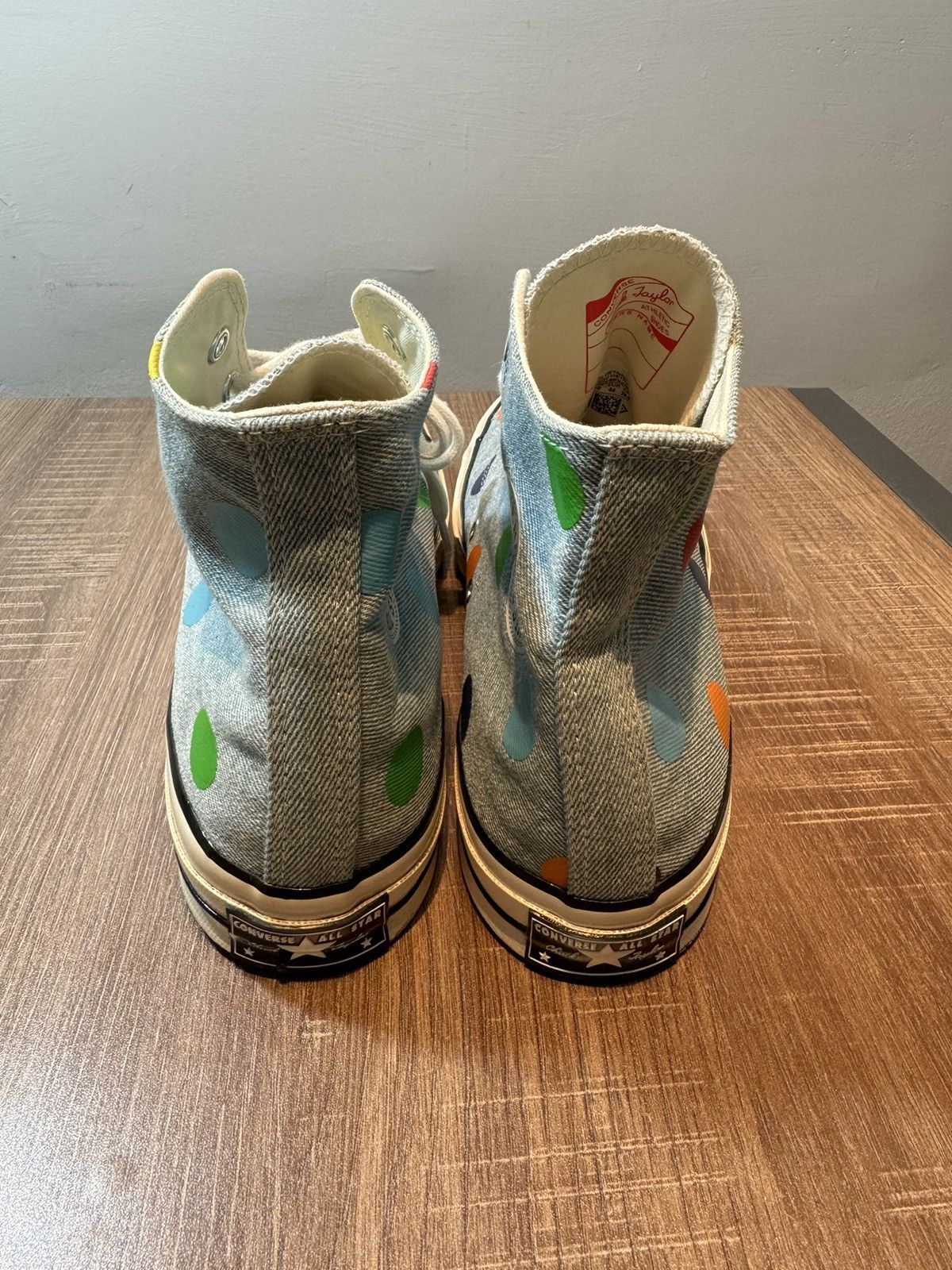 Converse Converse Chuck 70 Golf Wang Denim Polka Dot Men Size 10 Size US 10 / EU 43 - 4 Thumbnail