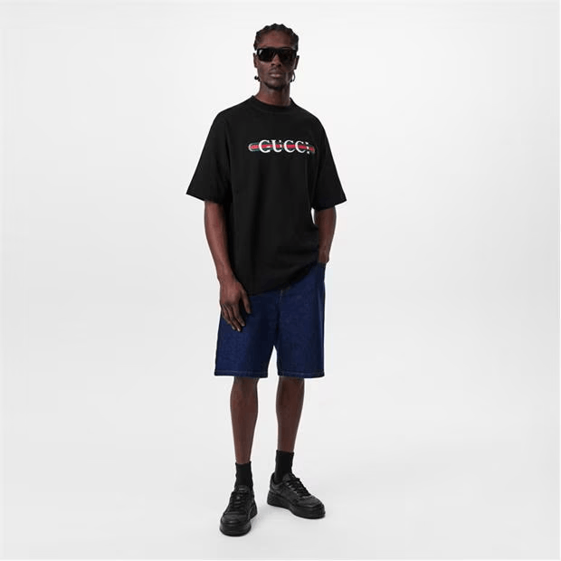 Gucci Logo T-Shirt Size US L / EU 52-54 / 3 - 5 Thumbnail