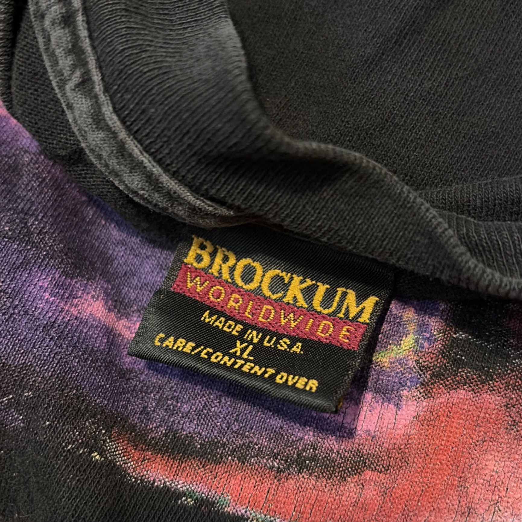 Vintage VINTAGE Bonnie Raitt Blues Country Tour Concert T-Shirt Brockum Large XL Black Men Regular Size L Size US L / EU 52-54 / 3 - 7 Thumbnail