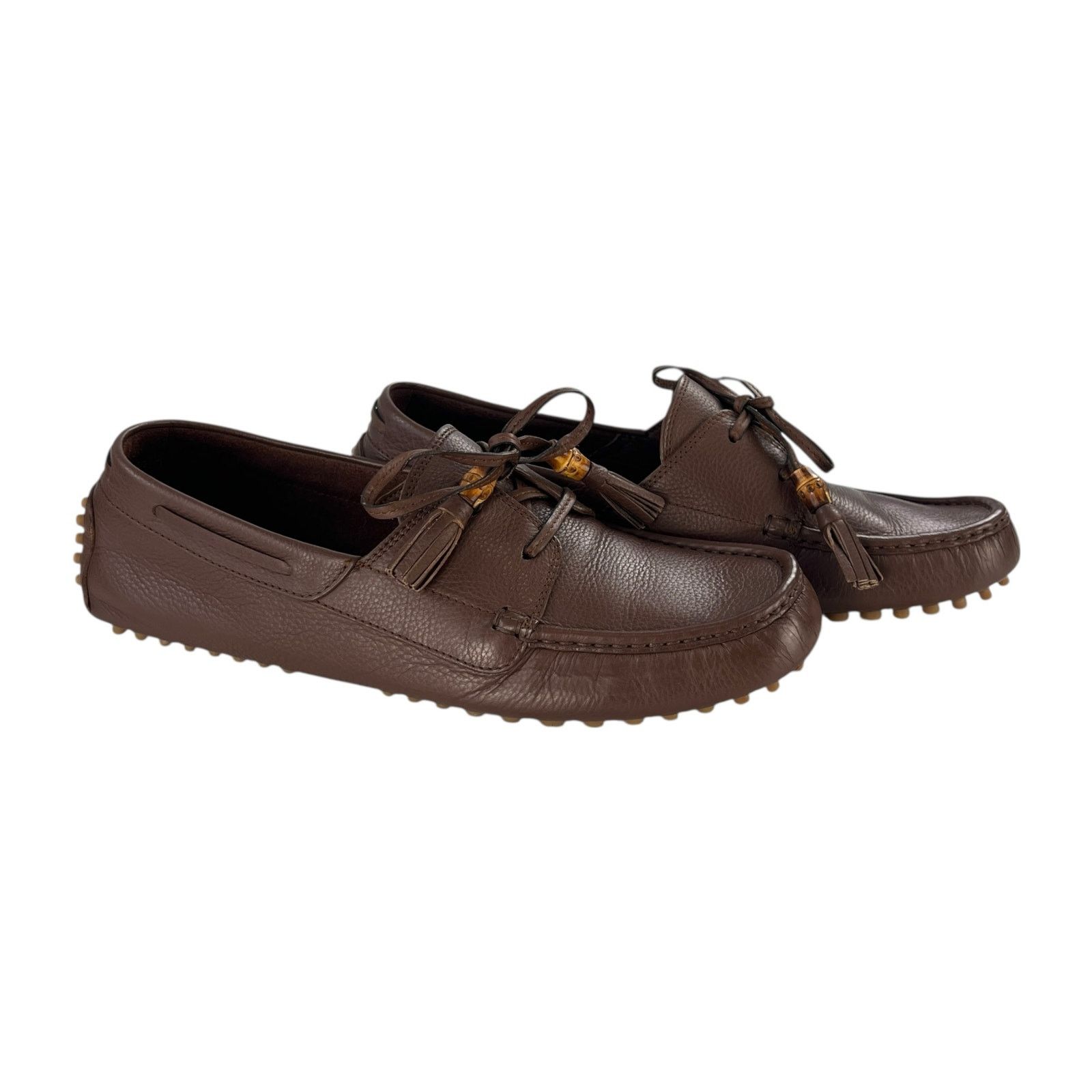 Gucci Gucci Bamboo Tassel Loafer Size US 9 / EU 42 - 1 Thumbnail