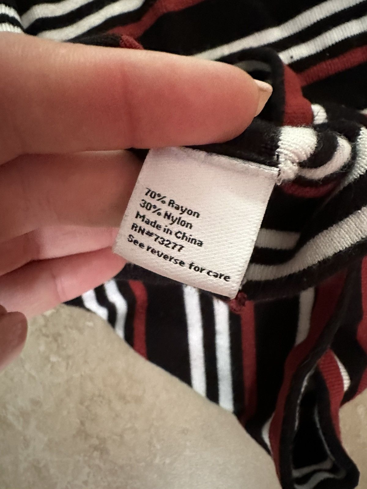 Nine West Nine West Y2K Sleeveless Stretchy Striped Top Size XS Size XS / US 0-2 / IT 36-38 - 5 Thumbnail