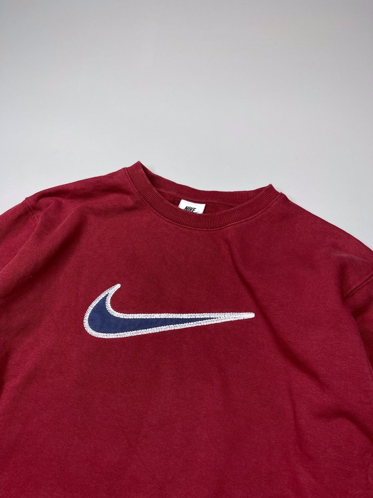 Nike × Vintage Y2k Nike Big Logo Sweatshirt Size US M / EU 48-50 / 2 - 2 Thumbnail