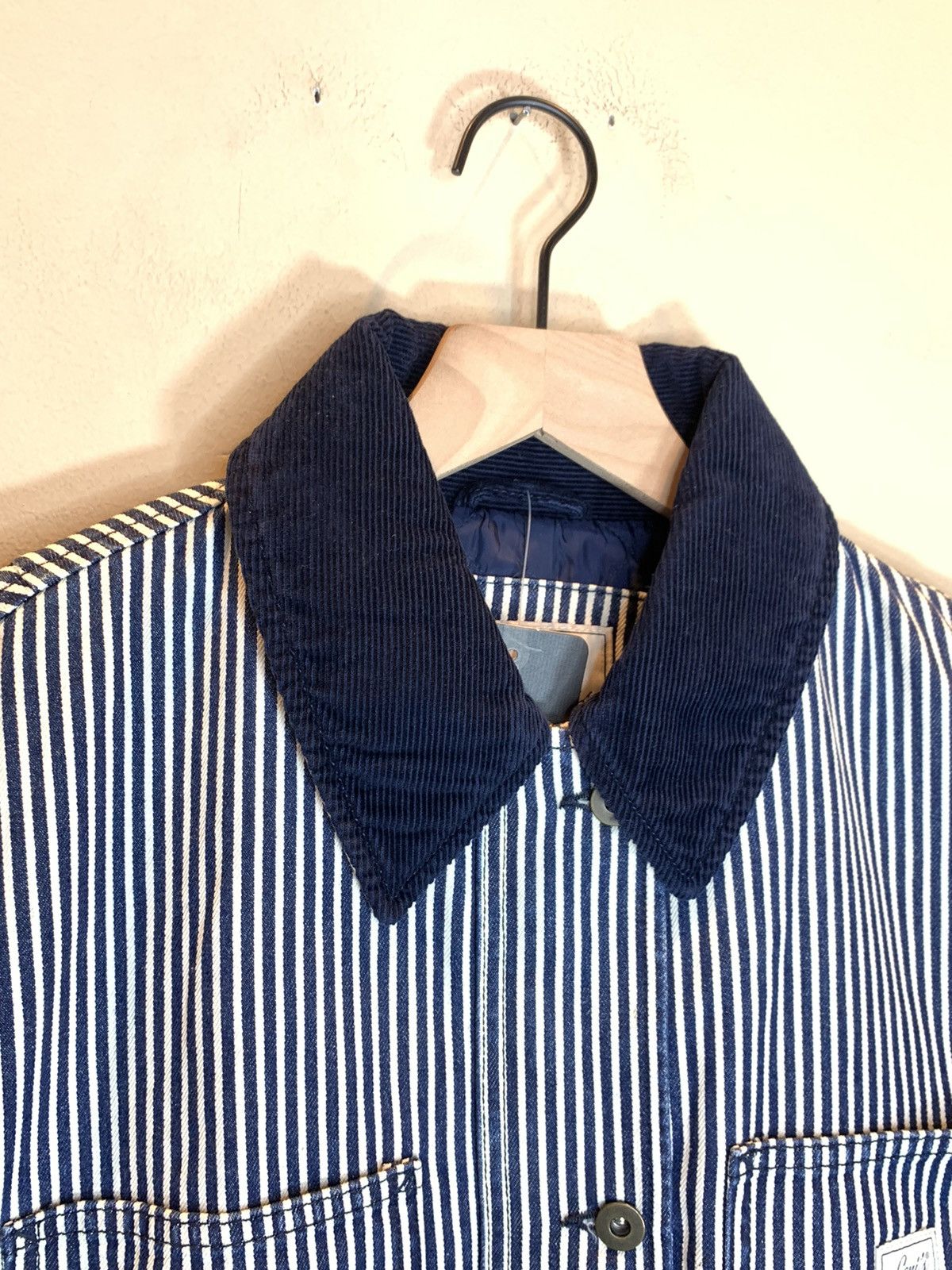 Levi's *RARE* New Levi’s Train Conductor Cord Collar Chore Coat - L Size US L / EU 52-54 / 3 - 6 Thumbnail