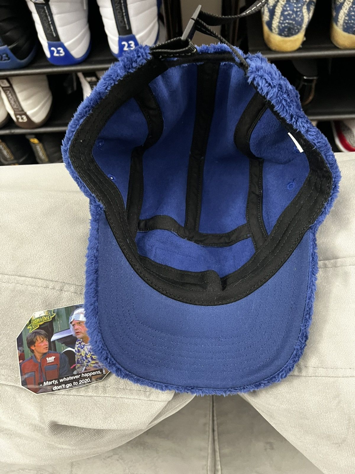 Supreme Supreme Navy Blue Cap Size ONE SIZE - 3 Thumbnail