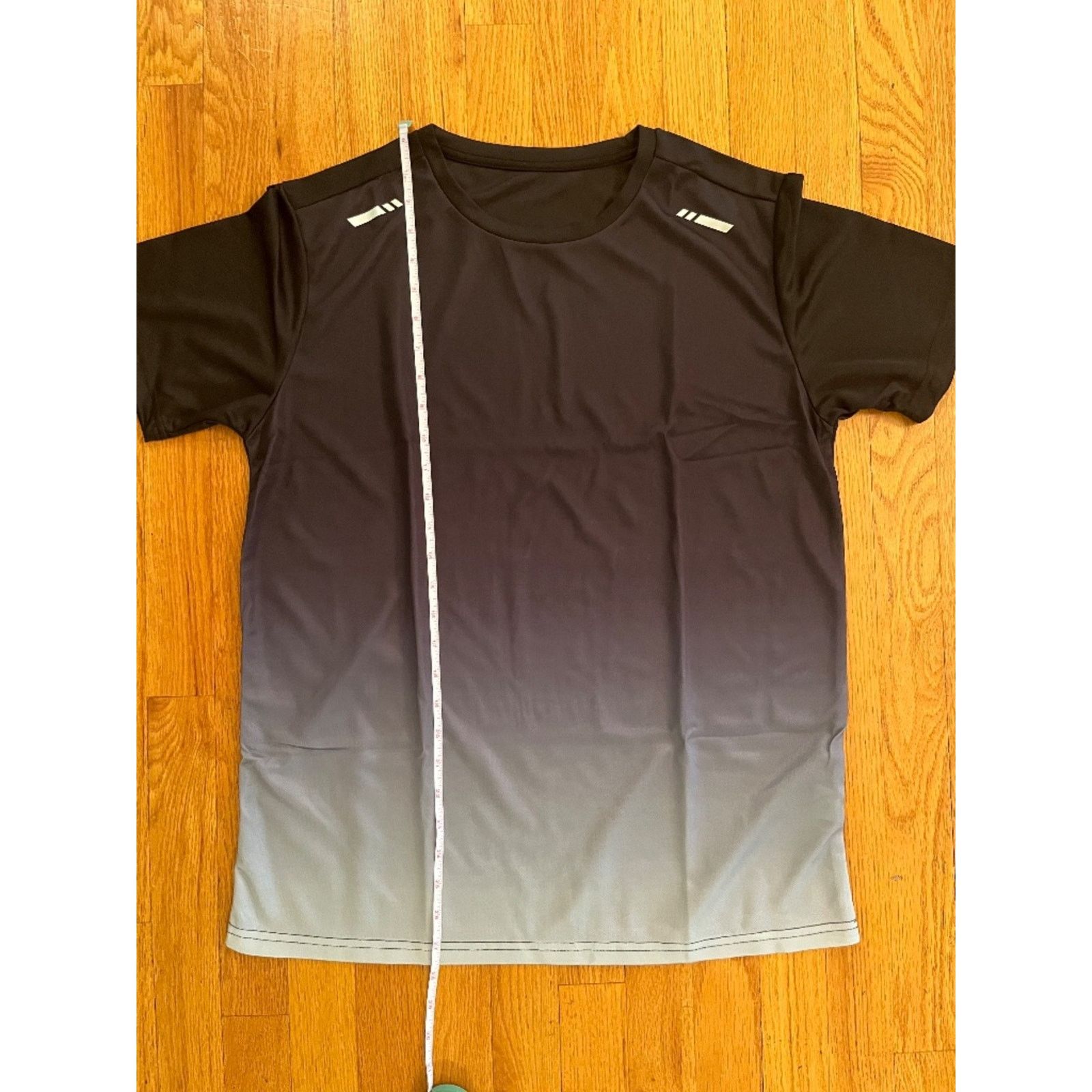 Shein SHEIN Mens Gradient Activewear Set Short Sleeve Tee & Shorts Size US M / EU 48-50 / 2 - 4 Thumbnail