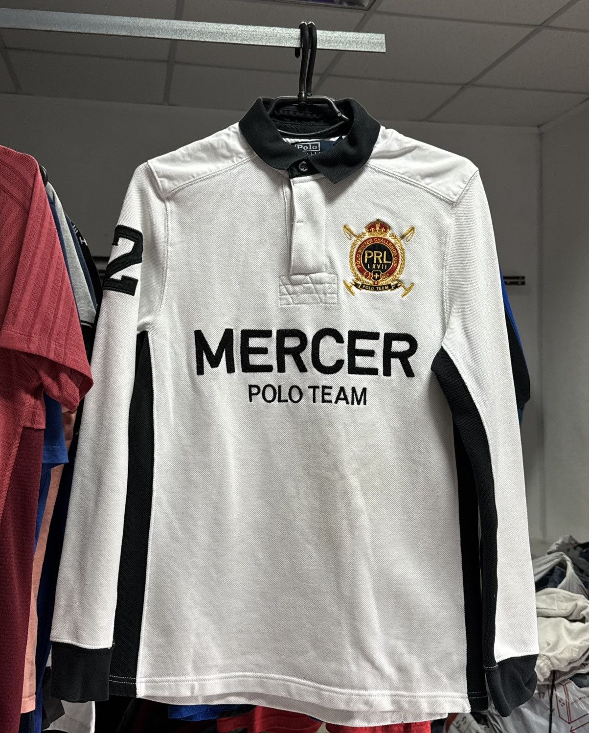 Polo Ralph Lauren Mercer Luxury Rugby Sweatshirt Vintage PRL
