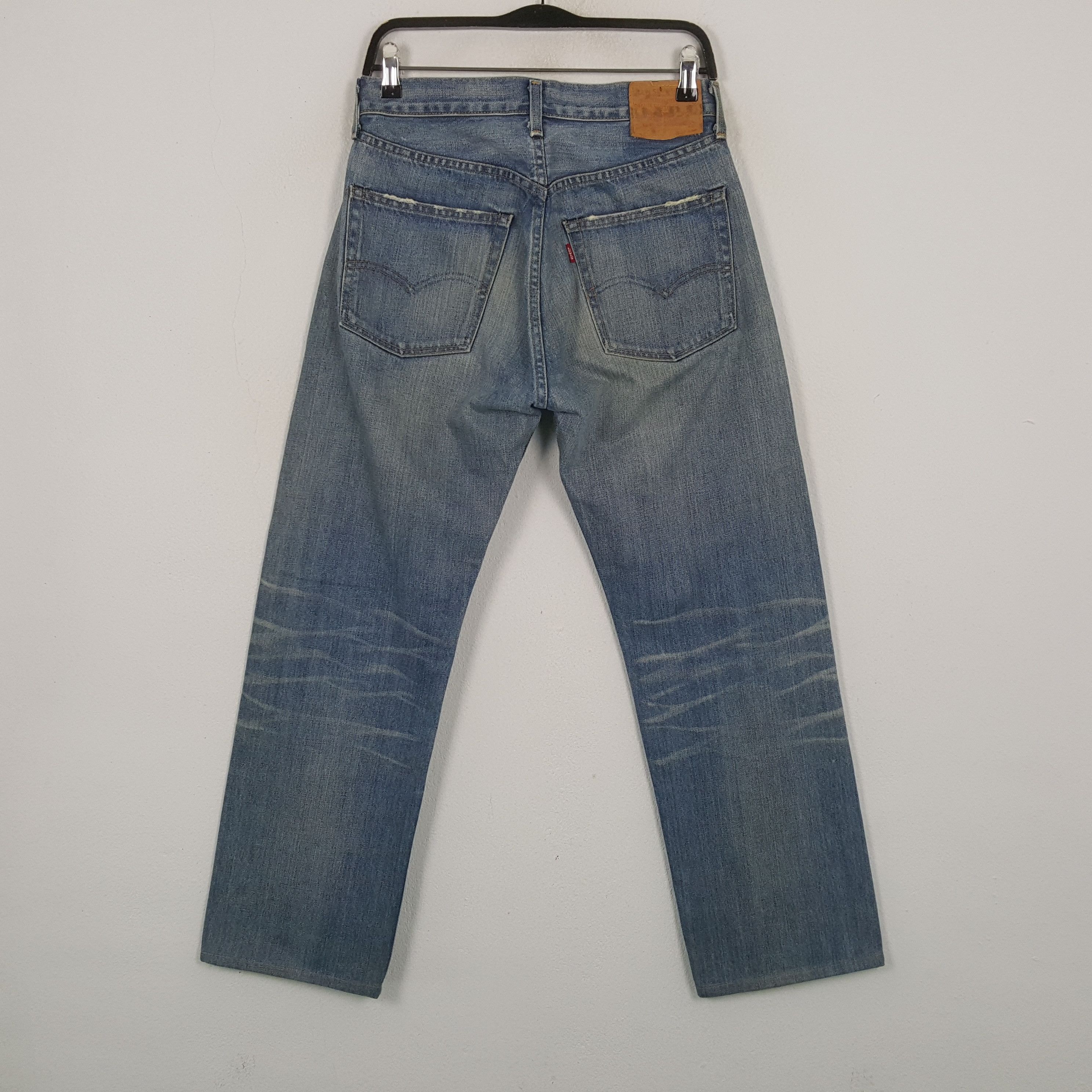 Levi's Levis Big E Selvedge Streetwear Style Jeans RR14 Size US 29 - 4 Thumbnail