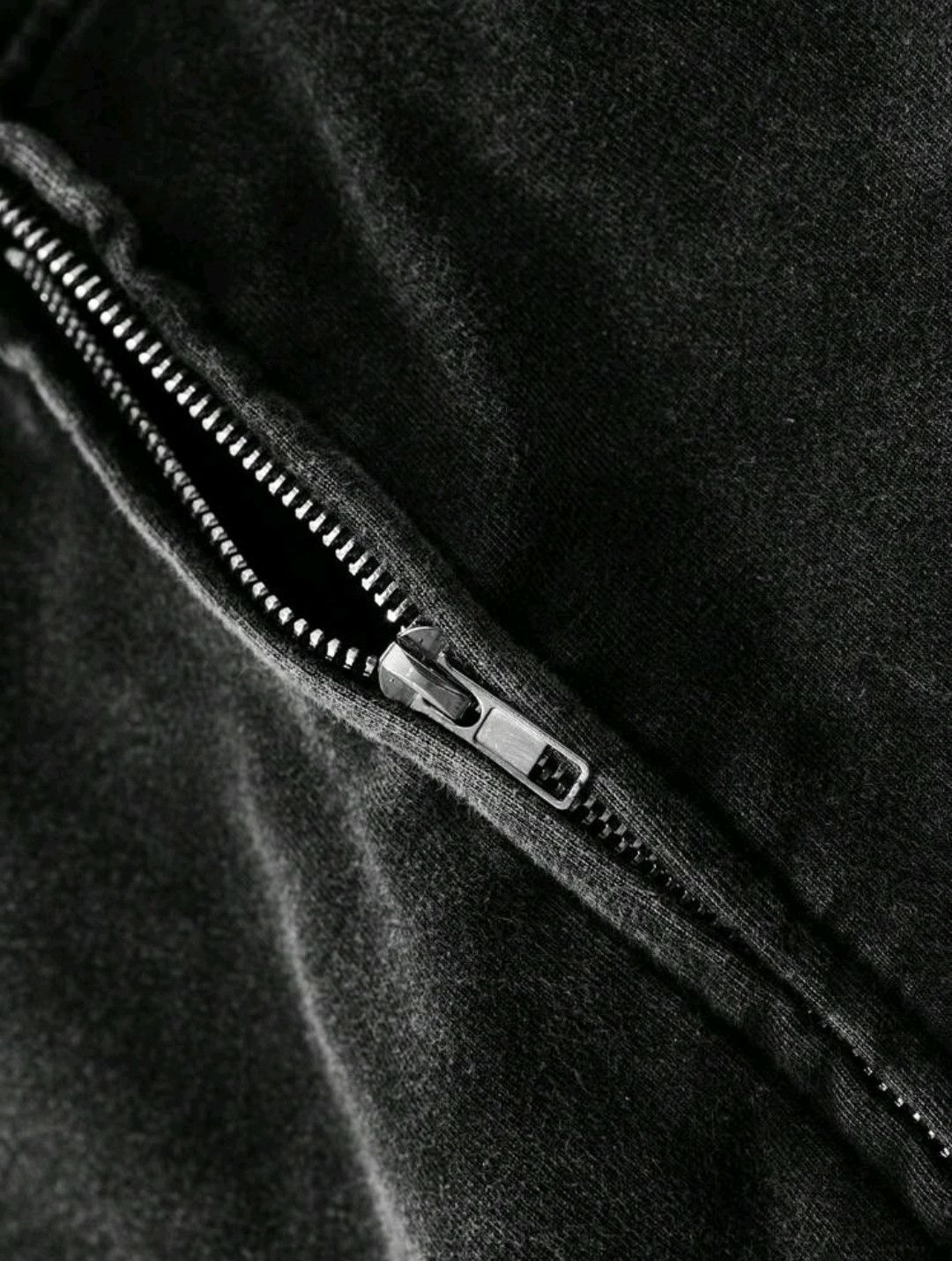 Japanese Brand × Vintage Casual Faded Snow Flake Vintage Front Zip Hoodie Size US L / EU 52-54 / 3 - 4 Thumbnail