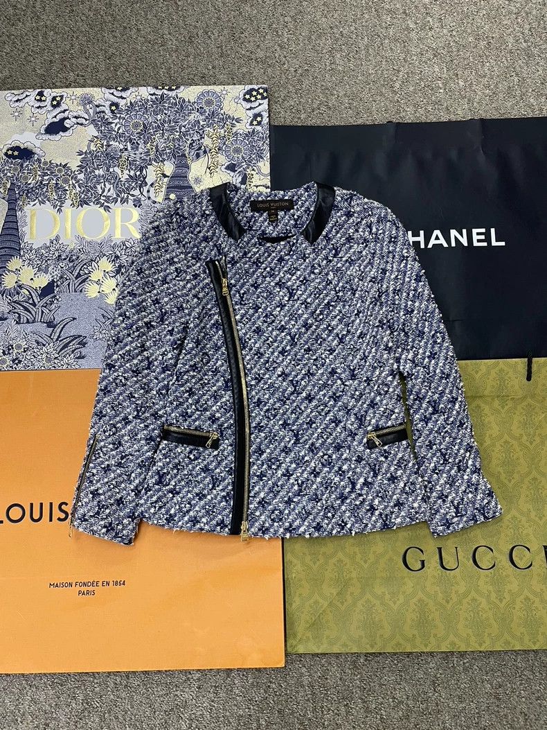 Louis Vuitton Louis Vuitton Patchwork leather jacket Size XXS / US 00 / IT 34 - 1 Thumbnail