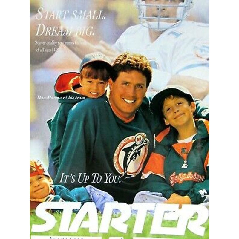NFL × Starter Miami Dolphins 90s STARTER puffer Pullover yth teal NFL vtg Size US S / EU 44-46 / 1 - 7 Thumbnail