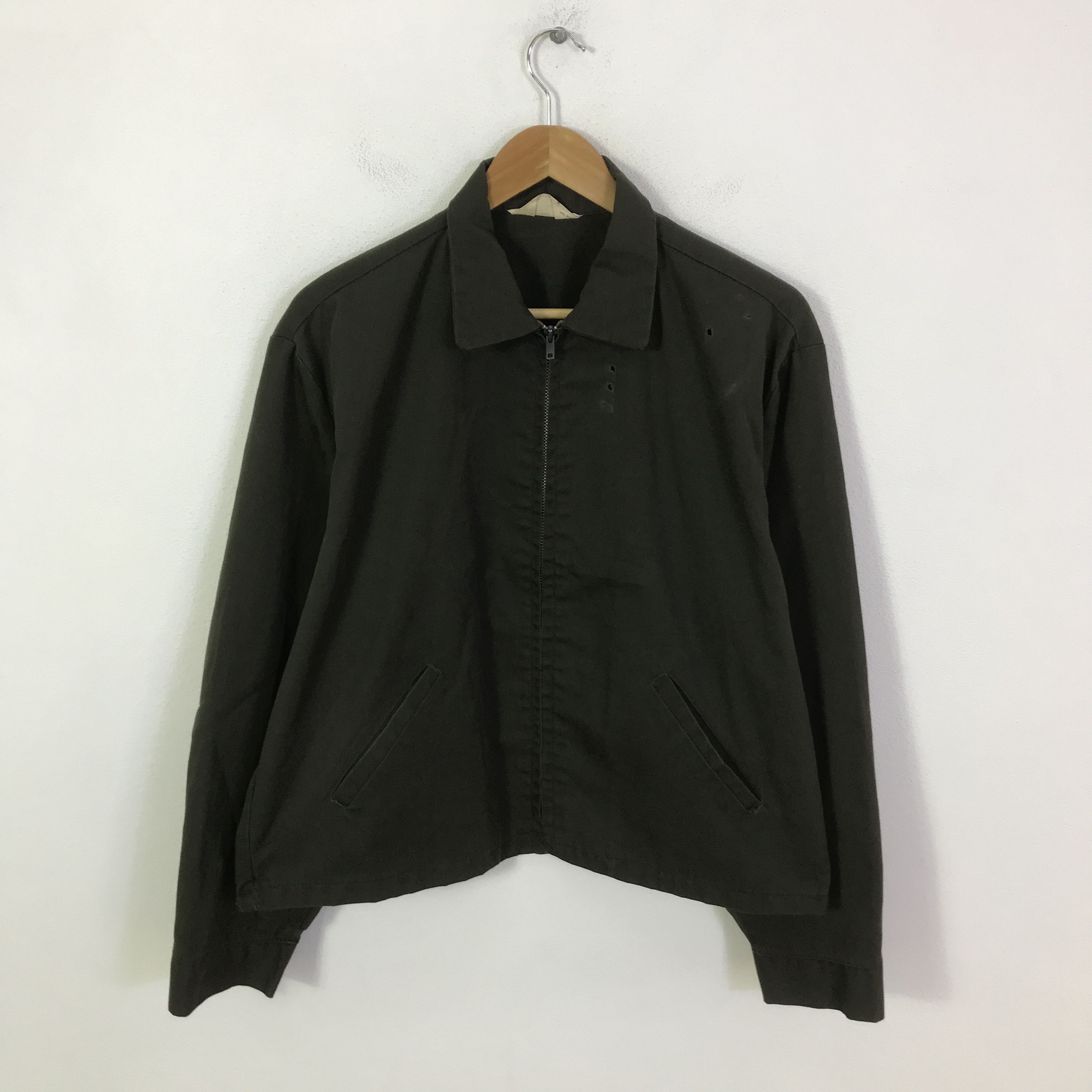 Big Mac Vintage 80s Big mac Army Colour Distressed jacket K115B8 Size US M / EU 48-50 / 2 - 1 Thumbnail