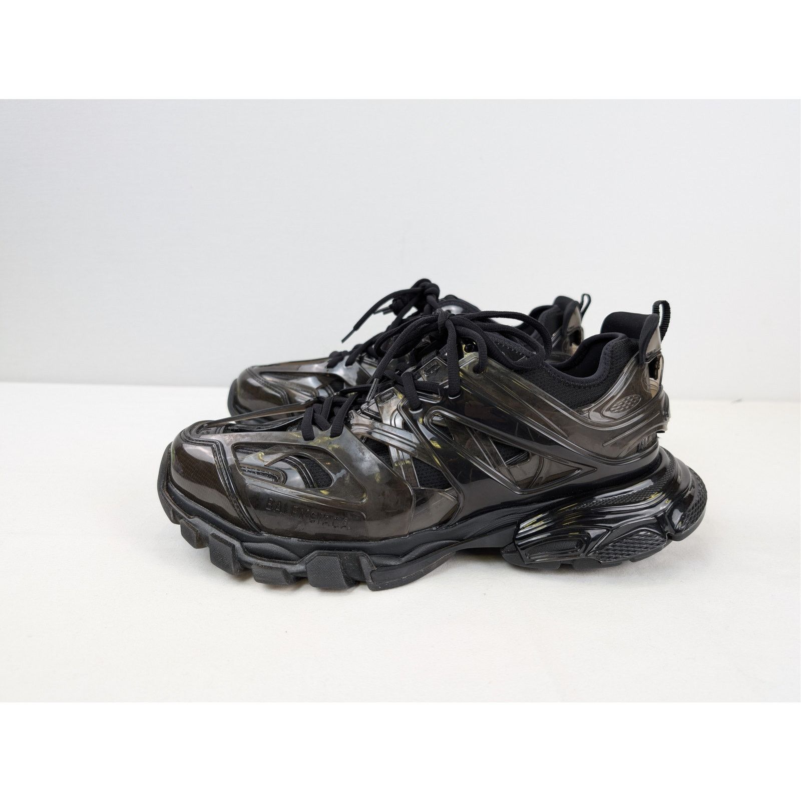 Balenciaga o1rshd1 Track Jelly Fish Track Sneakers in Black Size US 10 / EU 43 - 11 Thumbnail