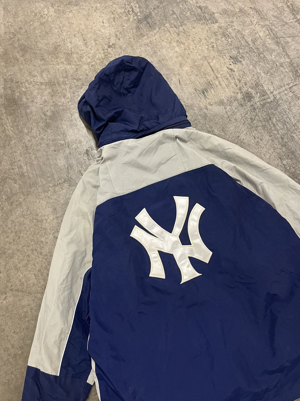 Vintage NY Yankees vintage winter jacket 3 in 1 hype steeetwear rare Size US XL / EU 56 / 4 - 4 Thumbnail