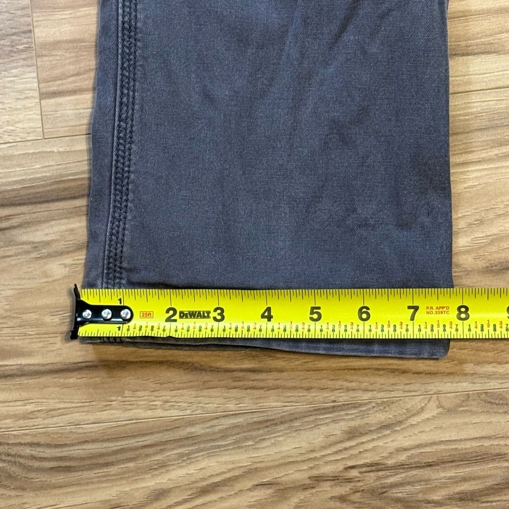 Carhartt Carhartt Men’s 33x32 Gray Double Knee Work Pants Size US 33 - 8 Thumbnail
