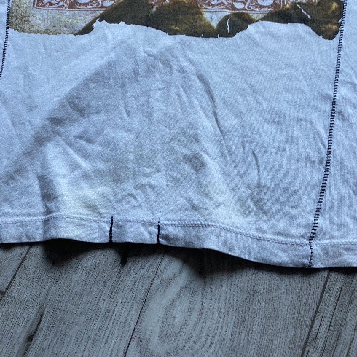 Other RELIGION Y2K AFFLICTION TYPE CARD PRINT T SHIRT Size US S / EU 44-46 / 1 - 6 Thumbnail