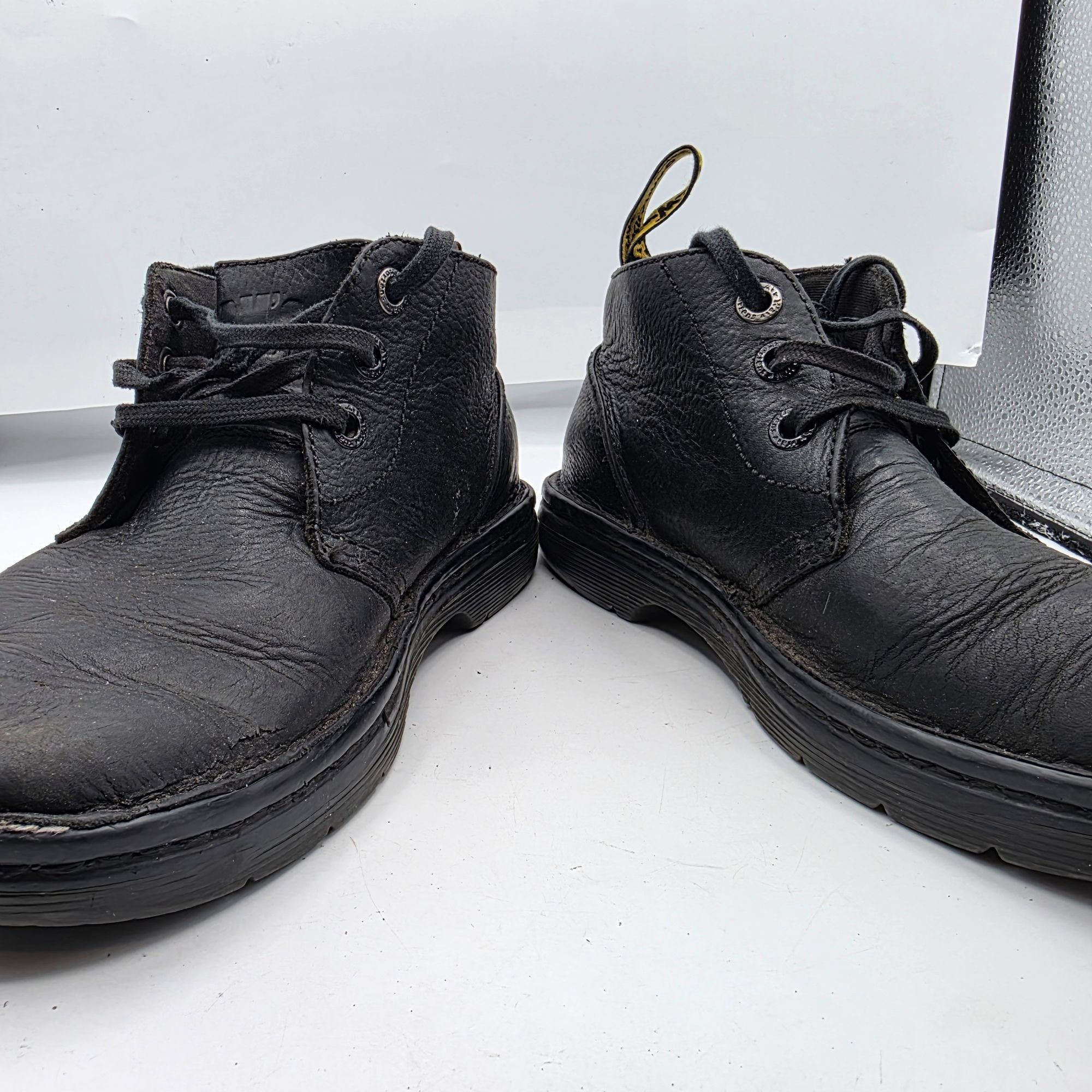 Dr. Martens Dr. Martens Sussex Womens 9 Black Chukka Boots Durable Leath Size US 9 / IT 39 - 3 Thumbnail