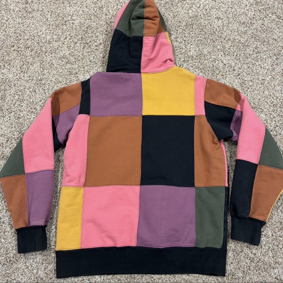 Supreme Supreme Patchwork Hoodie SS2017 Size US M / EU 48-50 / 2 - 2 Thumbnail