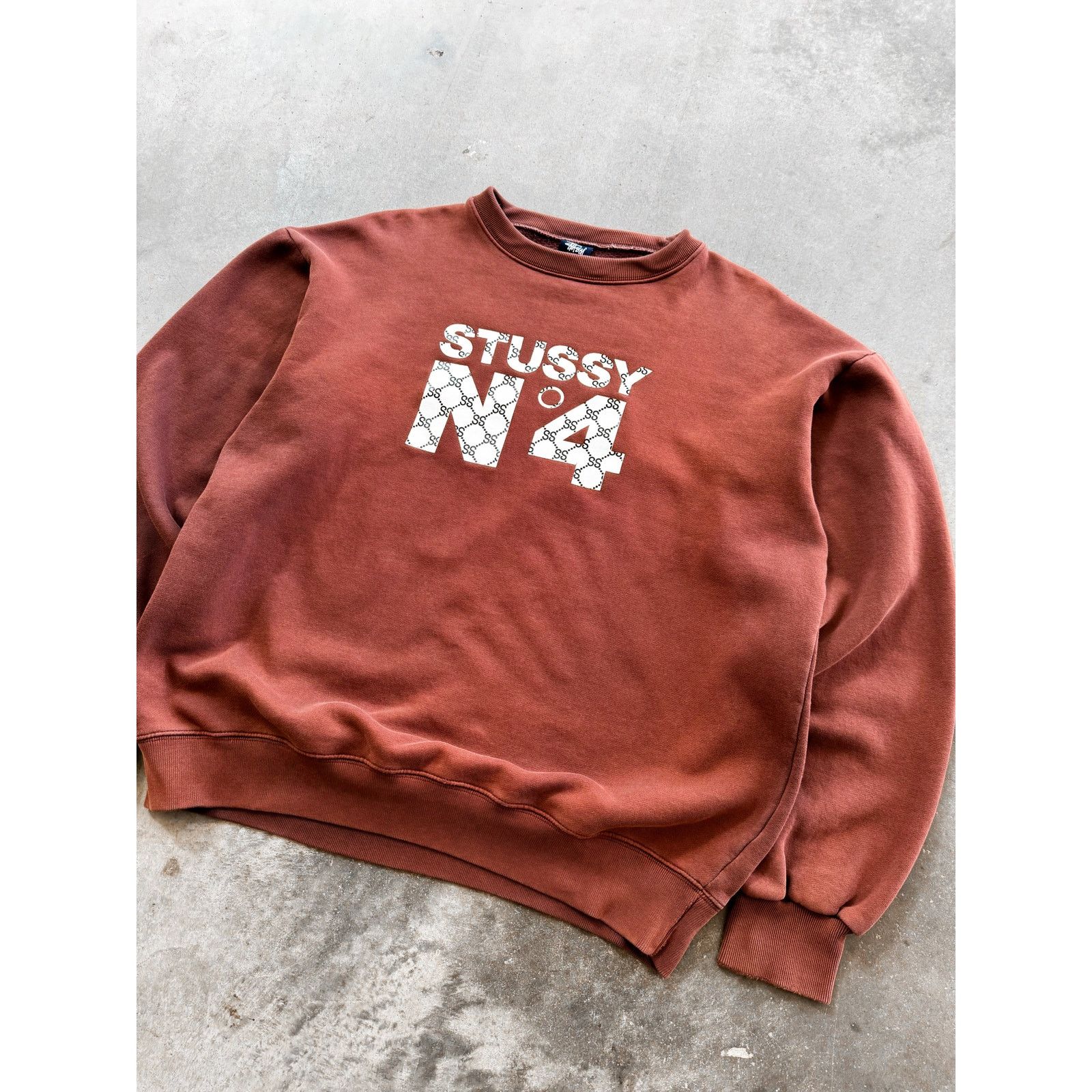Vintage Rare 1990s Monogram Stucci Crewneck Size XL Size XL / US 12-14 / IT 48-50 - 2 Thumbnail
