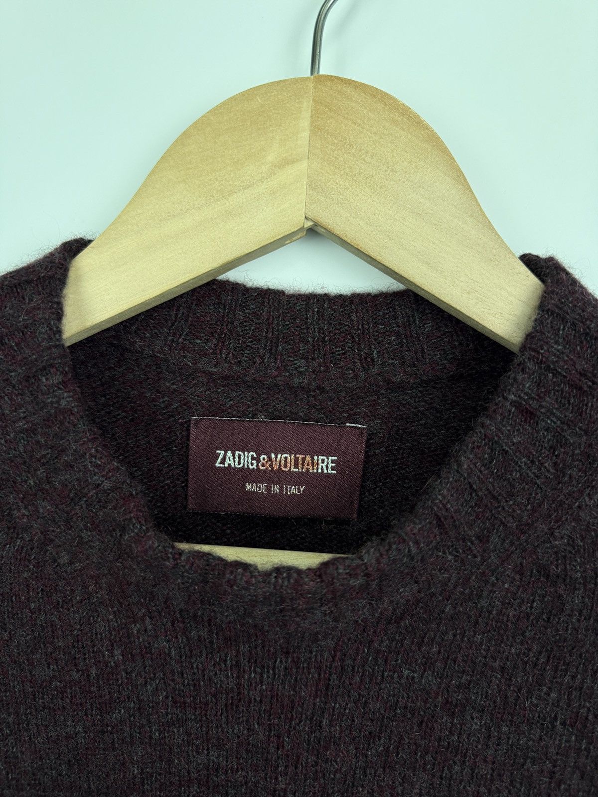 Zadig & Voltaire 🇮🇹 Y2K Zadig & Voltaire 100% Cashmere Sweater Made in Italy Size XS / US 0-2 / IT 36-38 - 5 Thumbnail