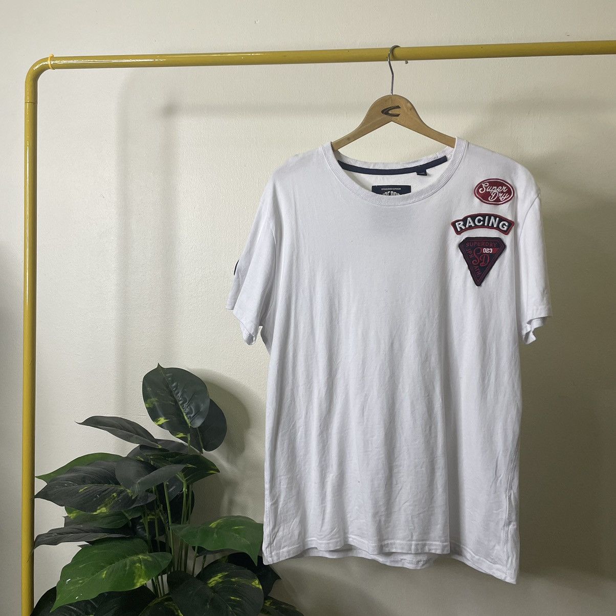 Japanese Brand × Superdry Superdry Racing Patches T Shirt Size US XL / EU 56 / 4 - 1 Thumbnail