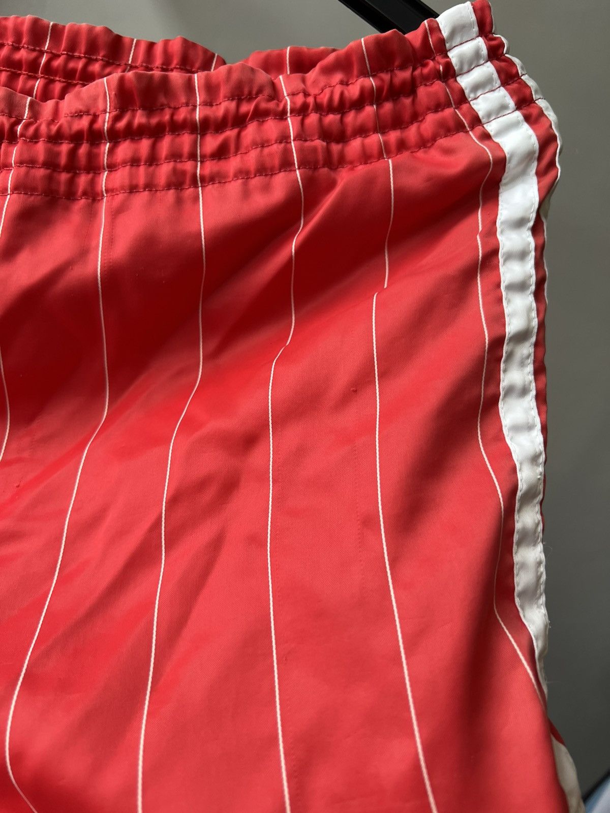 Adidas ADIDAS ARMY SPRINTER ICONIC SHORTS 80’S Racer RETRO NYLON Size US L / EU 52-54 / 3 - 5 Thumbnail
